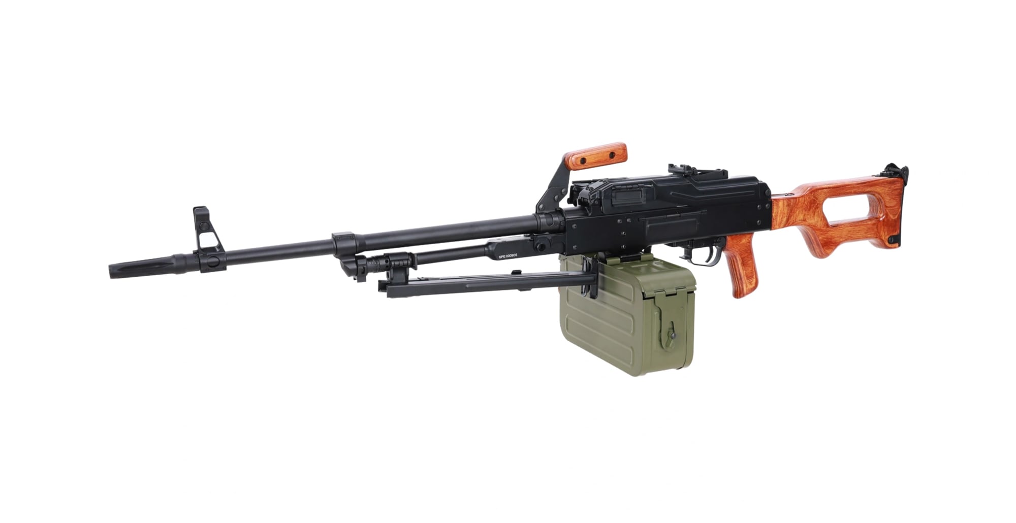 Karabin maszynowy AEG Specna Arms x A&K SA-PKM EDGE - Wood