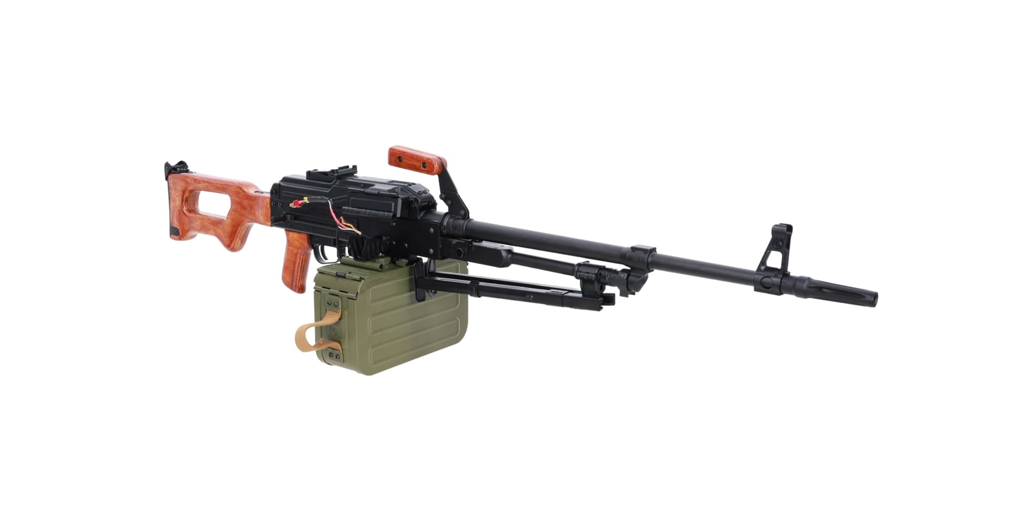 Karabin maszynowy AEG Specna Arms x A&K SA-PKM EDGE - Wood