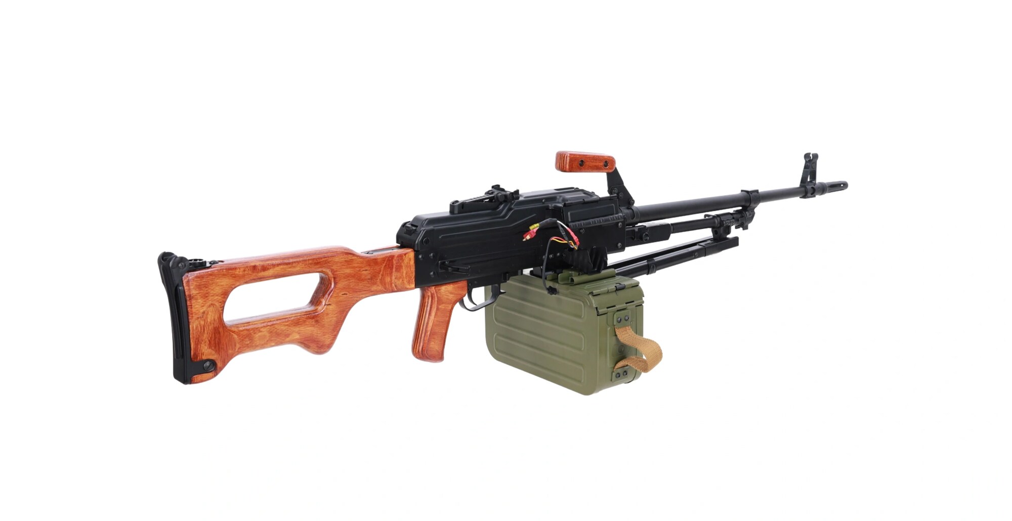 Karabin maszynowy AEG Specna Arms x A&K SA-PKM EDGE - Wood