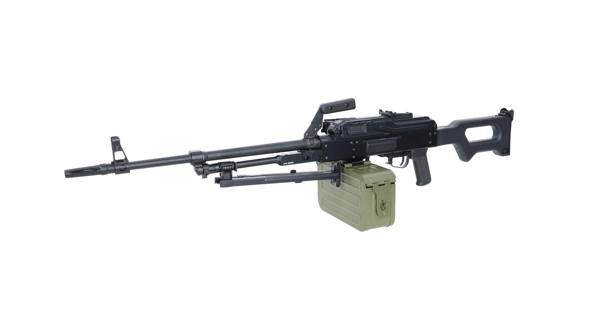 Karabin maszynowy AEG Specna Arms x A&K SA-PKM EDGE - Black