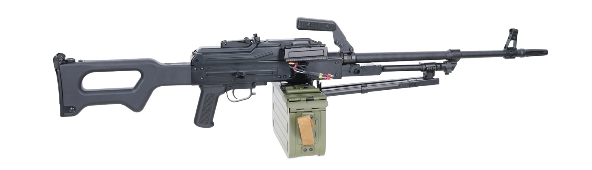 Karabin maszynowy AEG Specna Arms x A&K SA-PKM EDGE - Black