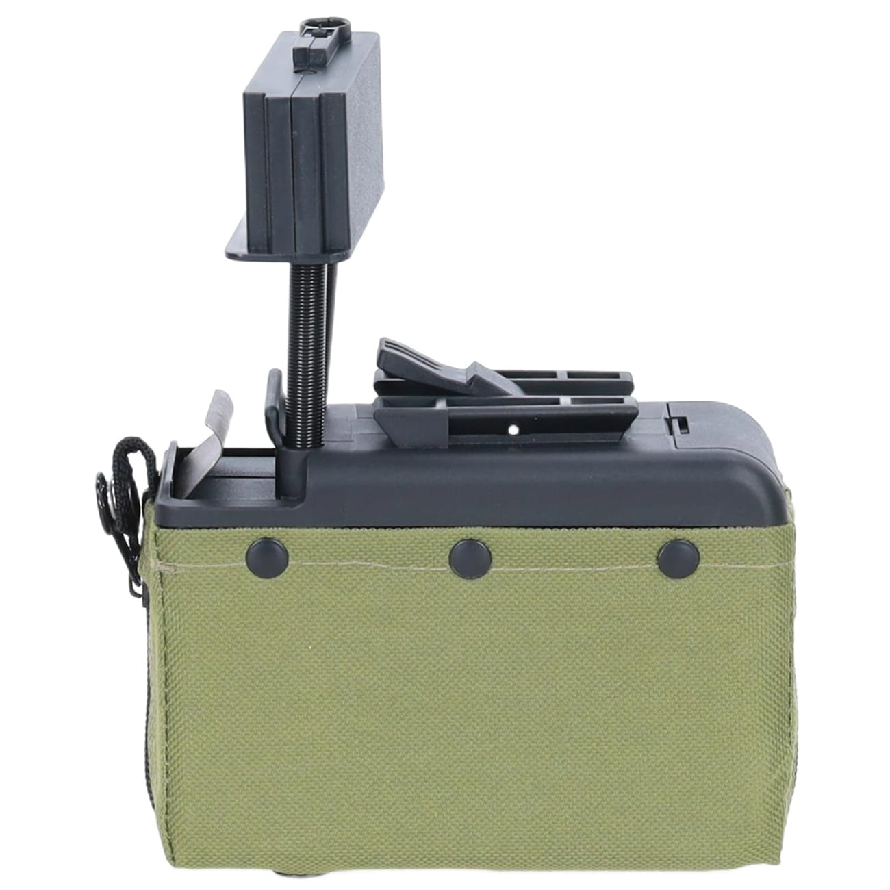 Magazynek pudełkowy ASG Specna Arms x A&K do replik M249 elektryczny Ranger Green - 1500 kulek