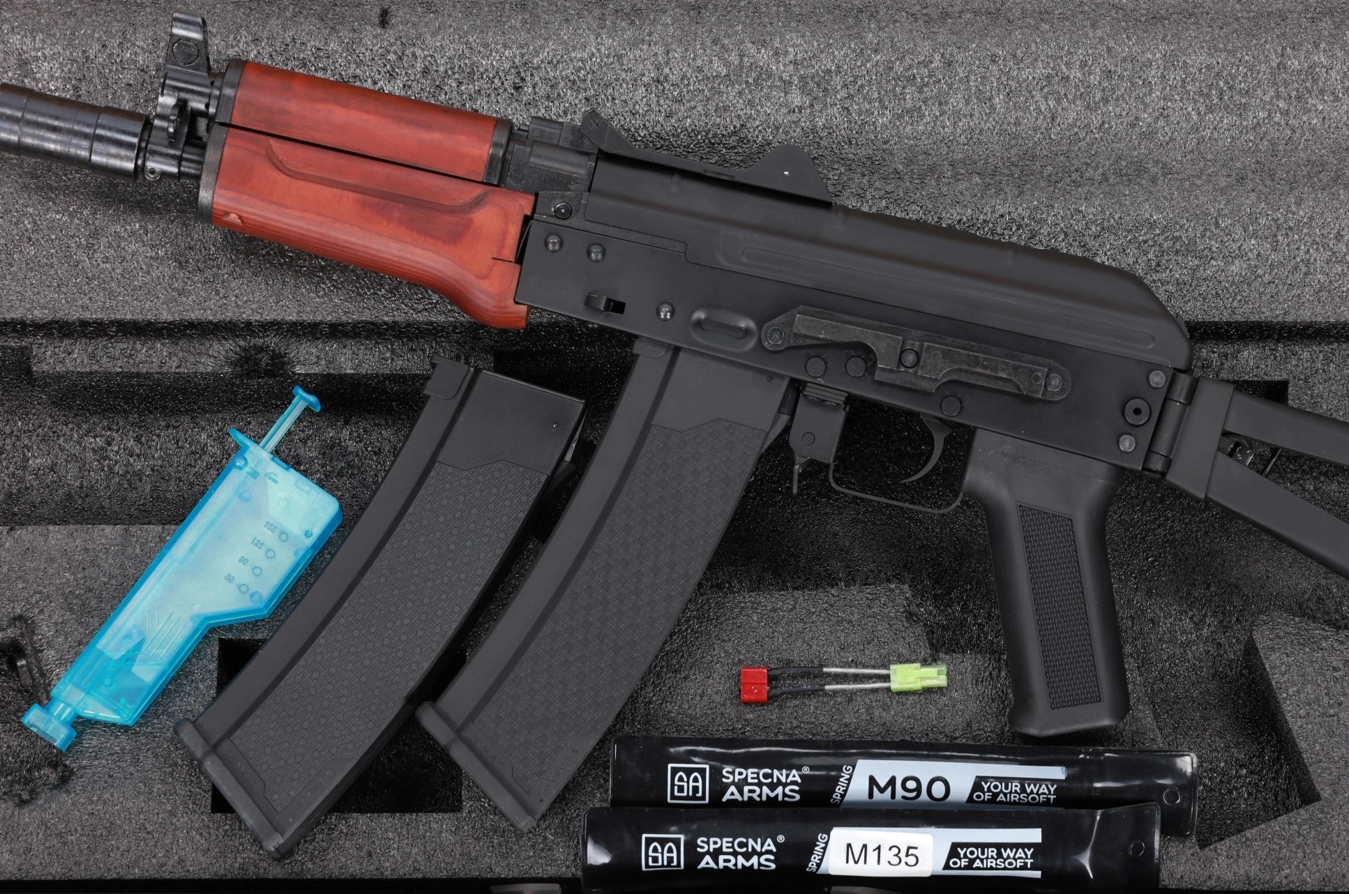 Karabinek szturmowy AEG Specna Arms SA-PJ17 Prime BLDC Aster ETU - Black