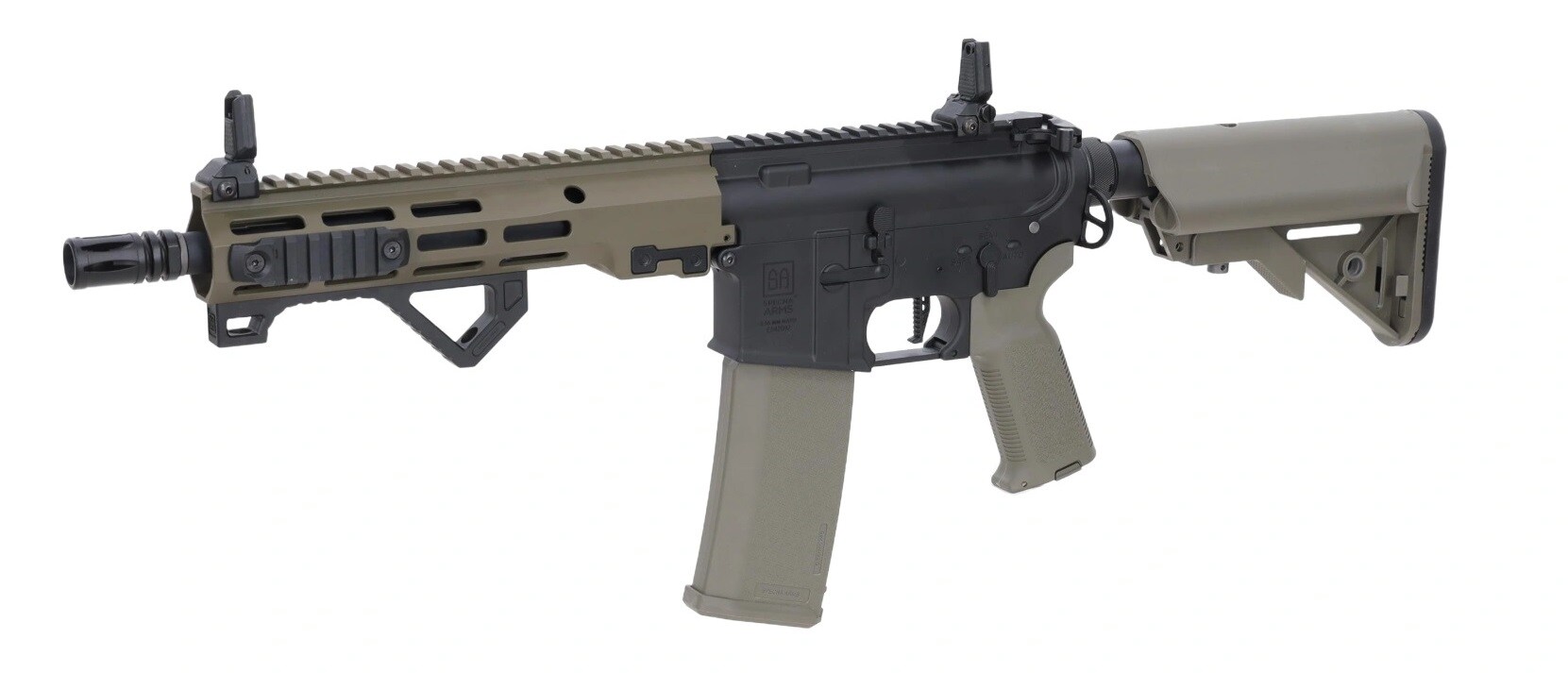 Karabinek szturmowy AEG Specna Arms SA-P23 Prime BLDC Aster II ETU - Olive