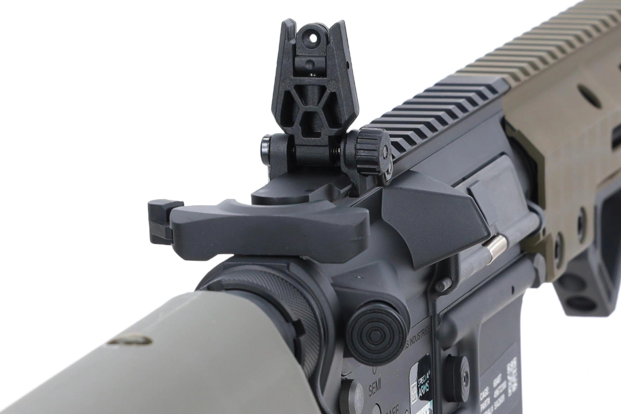 Karabinek szturmowy AEG Specna Arms SA-P23 Prime BLDC Aster II ETU - Olive