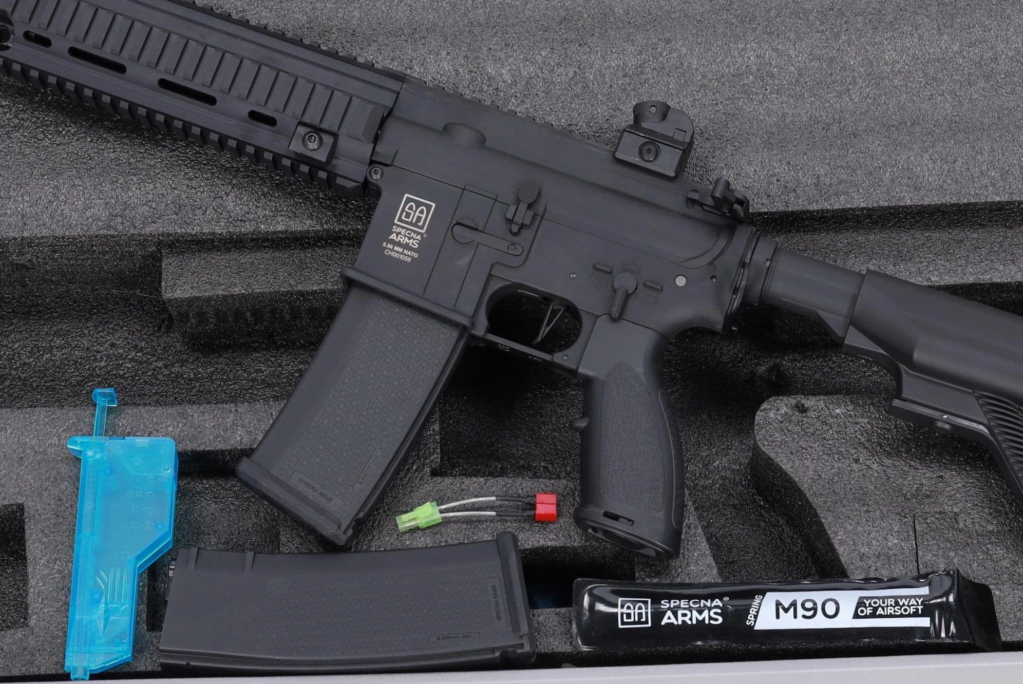 Karabinek szturmowy AEG Specna Arms SA-CH29 CORE HAL ETU Gen.2 - Black