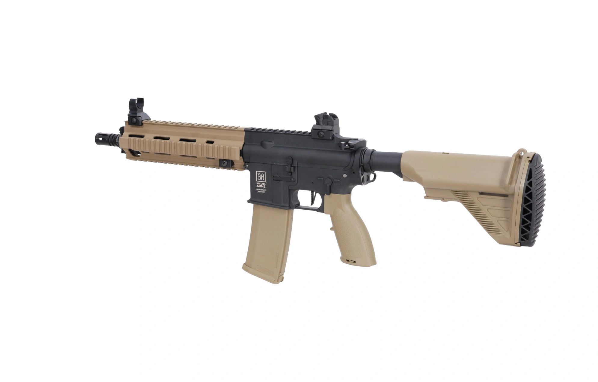 Karabinek szturmowy AEG Specna Arms SA-CH29 CORE HAL ETU Gen.2 - Half Tan