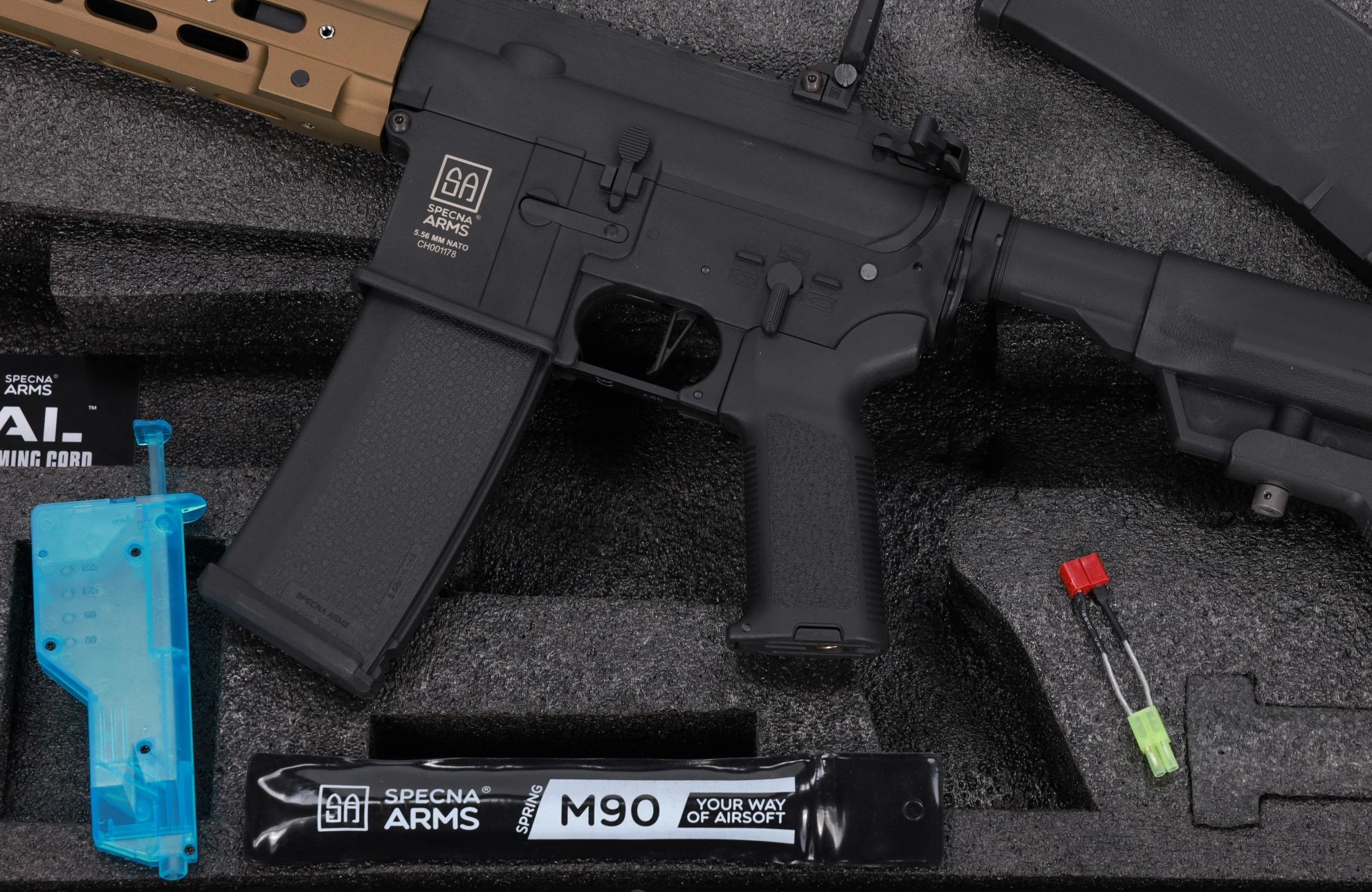 Karabinek szturmowy AEG Specna Arms SA-CH30 CORE HAL ETU Gen.2 - Chaos Bronze