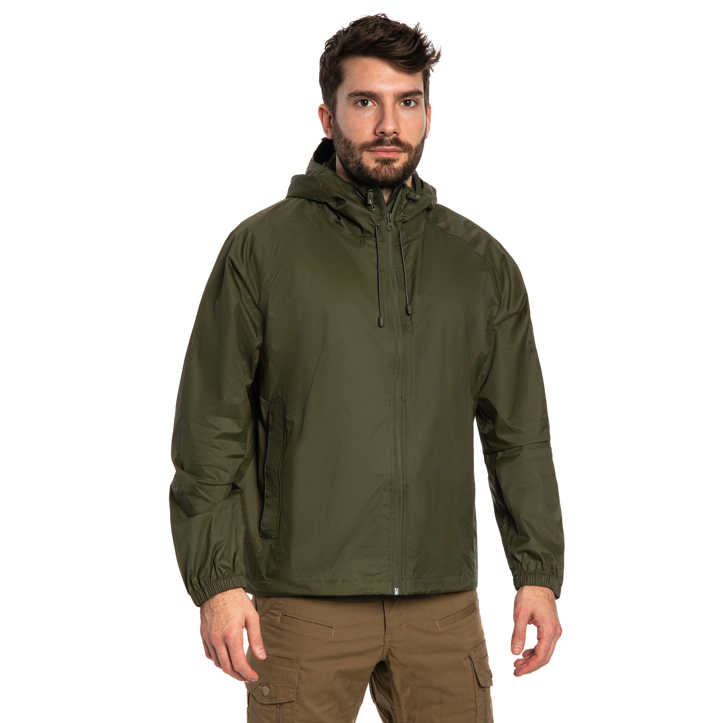 Kurtka Mil-Tec Wet Weather Jacket Quickpack - Olive Drab