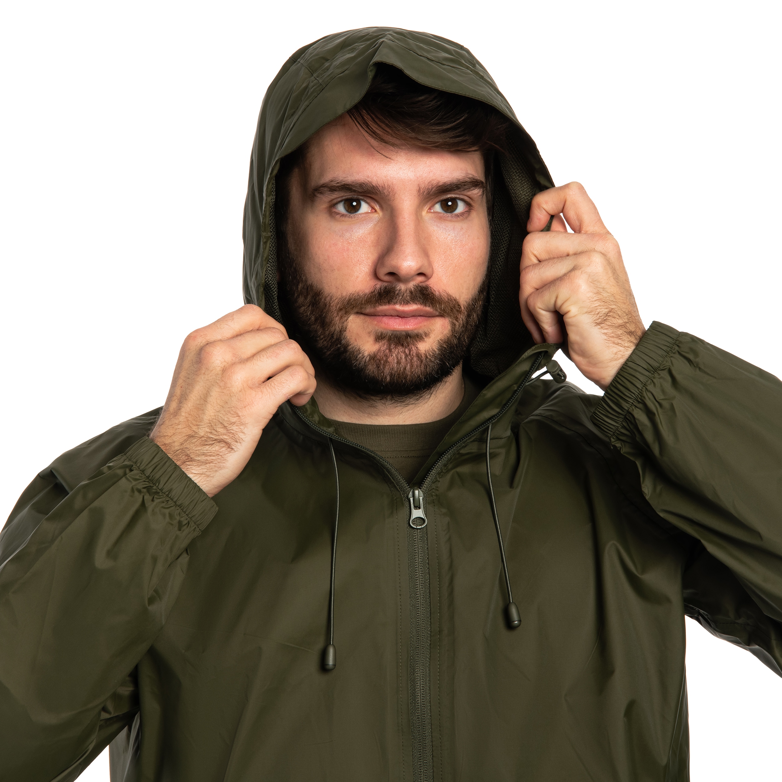 Kurtka Mil-Tec Wet Weather Jacket Quickpack - Olive Drab