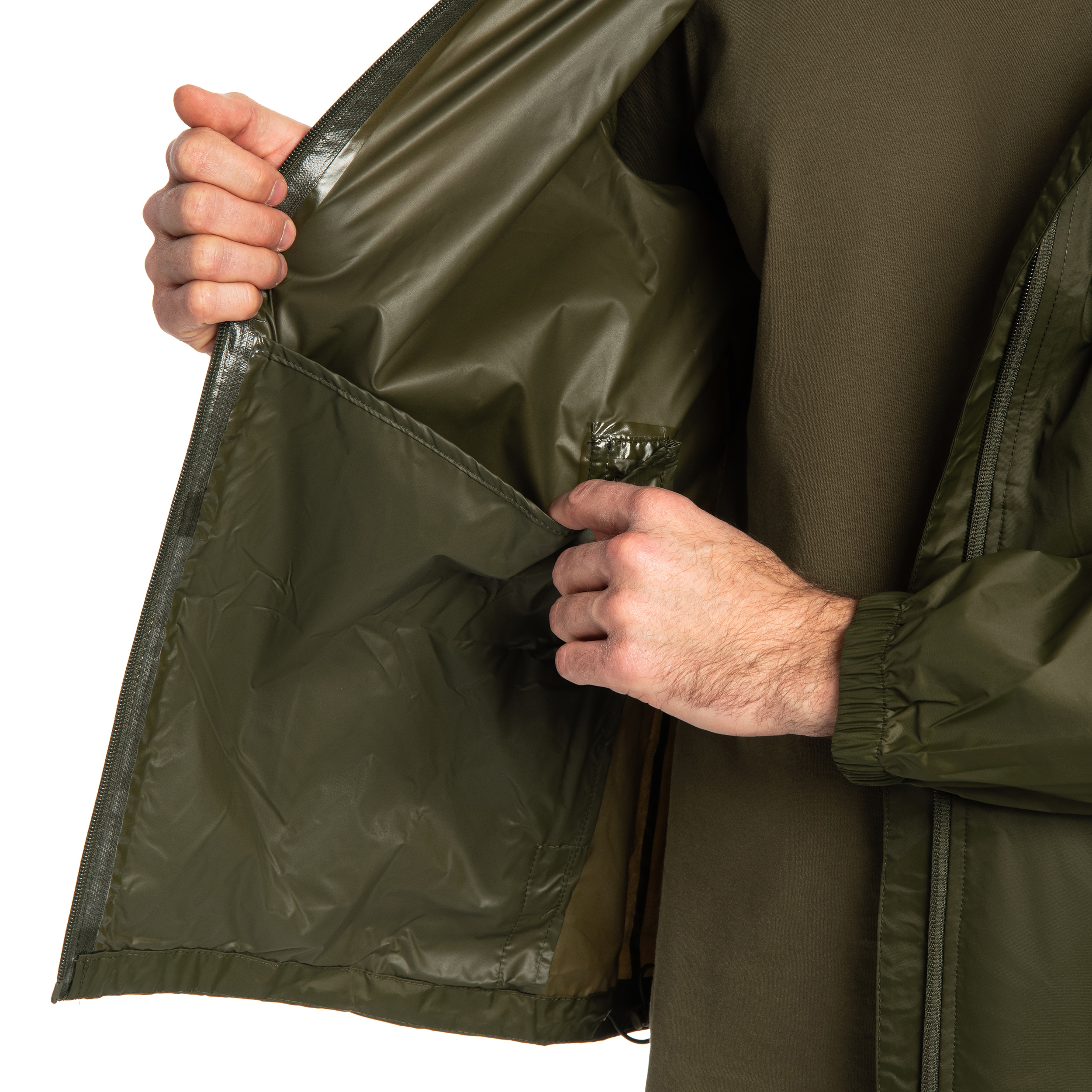 Kurtka Mil-Tec Wet Weather Jacket Quickpack - Olive Drab