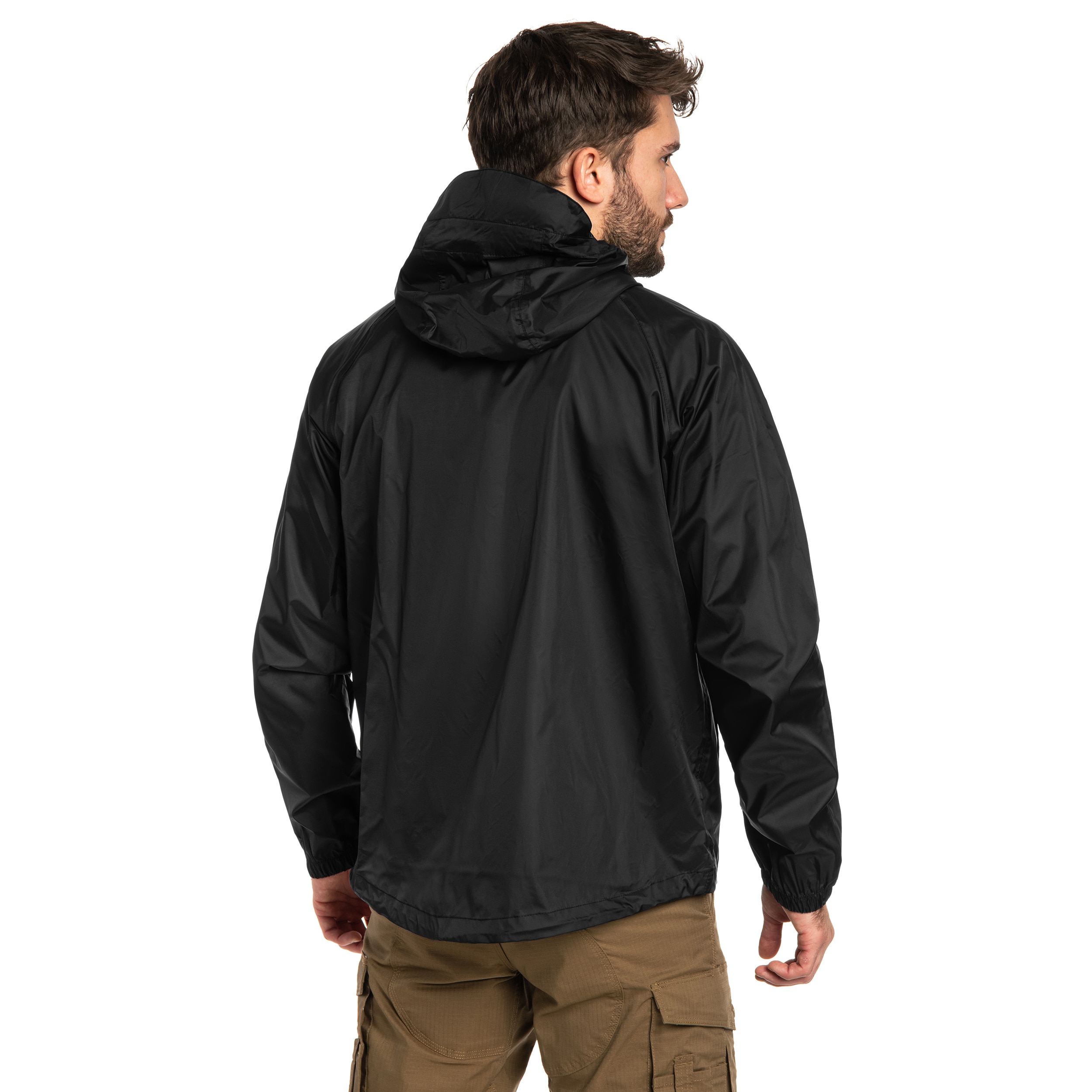Kurtka Mil-Tec Wet Weather Jacket Quickpack - Black
