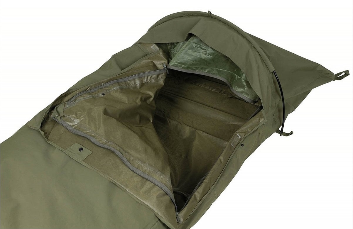 Bivy bag MFH Hooped Bivy z moskitierą - Olive Drab