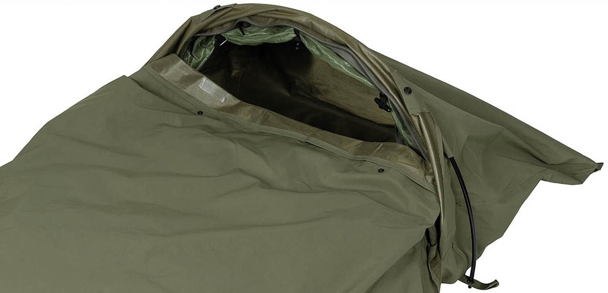 Bivy bag MFH Hooped Bivy z moskitierą - Olive Drab