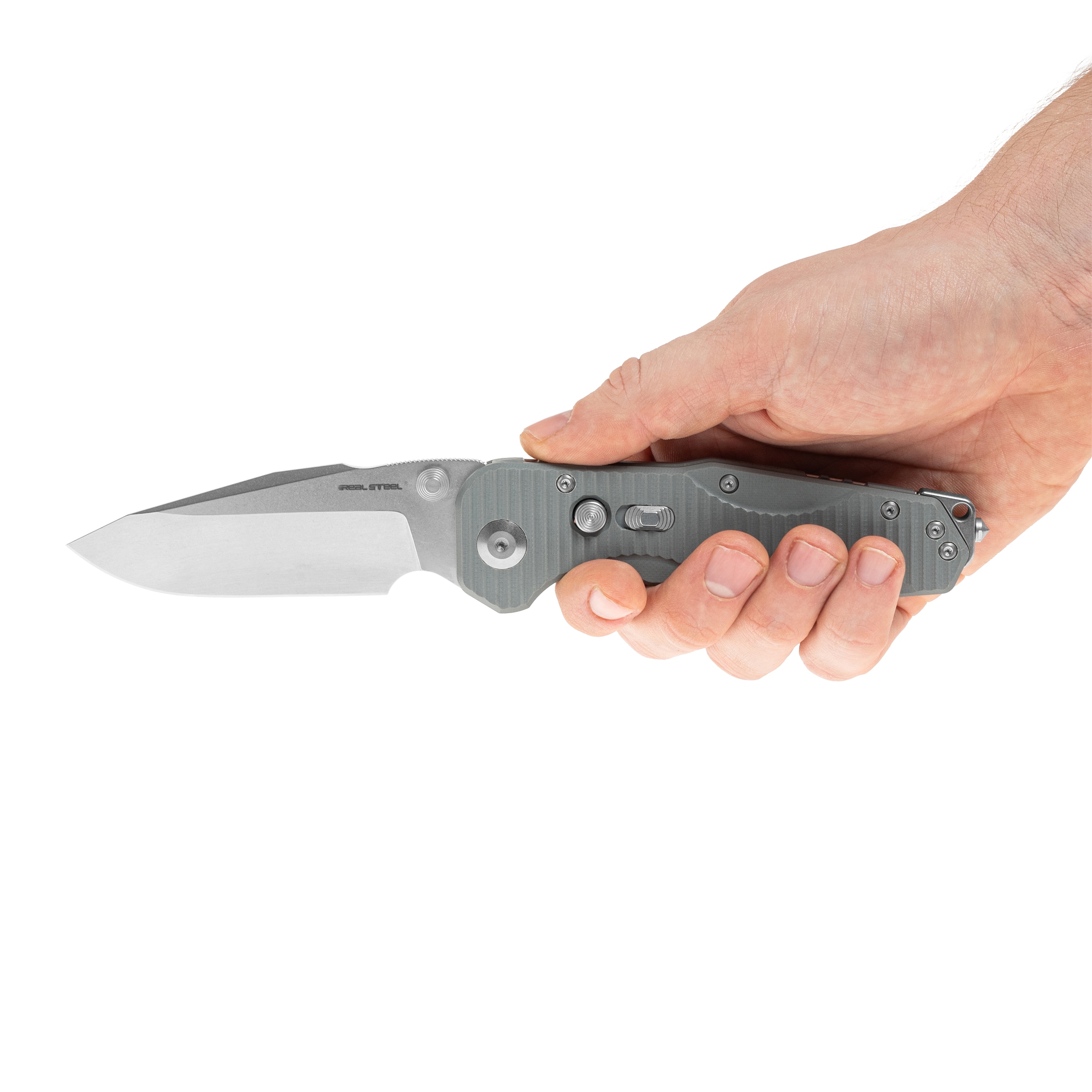 Складаний ніж Real Steel Evolution Ironclad 7911SG - Grey