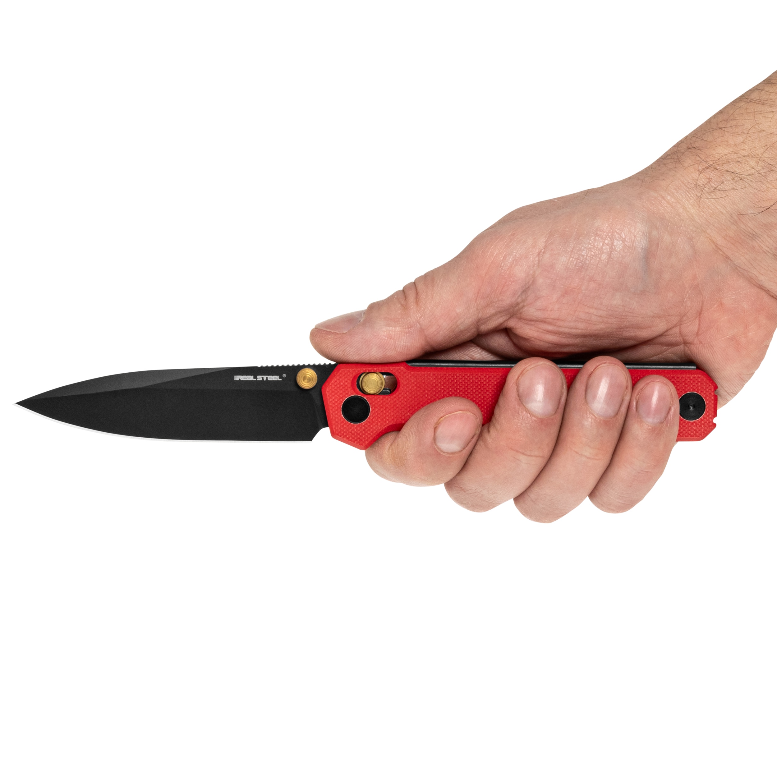 Складаний ніж Real Steel Perix 7121BR by Ostap Hel - Red