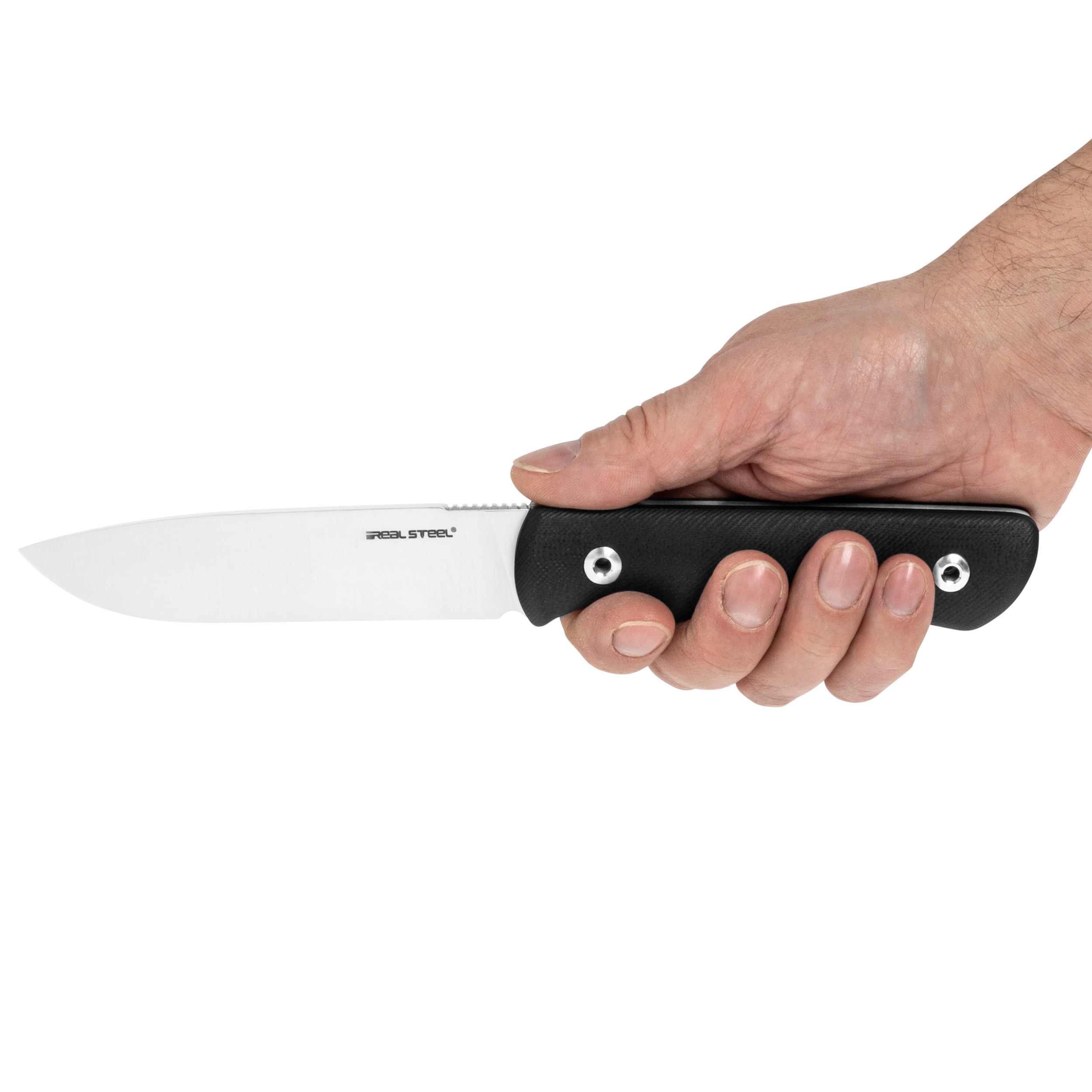 Nóż Real Steel Bushcraft Plus II Convex - Black