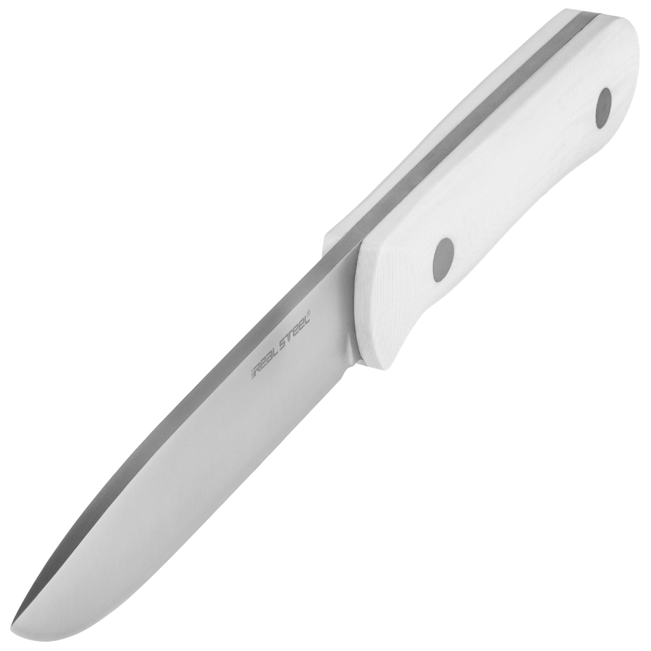Nóż Real Steel Bushcraft III Convex - White