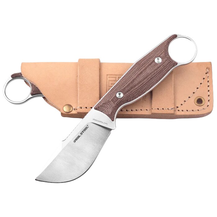 Nóż Real Steel Furrier Skinner Micarta - Red
