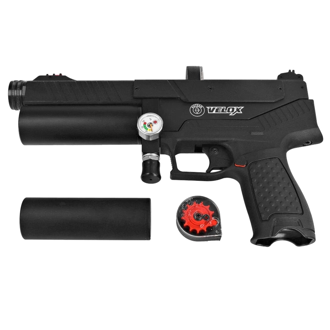 Пневматичний пістолет Hatsan Velox 4,5 мм - Black