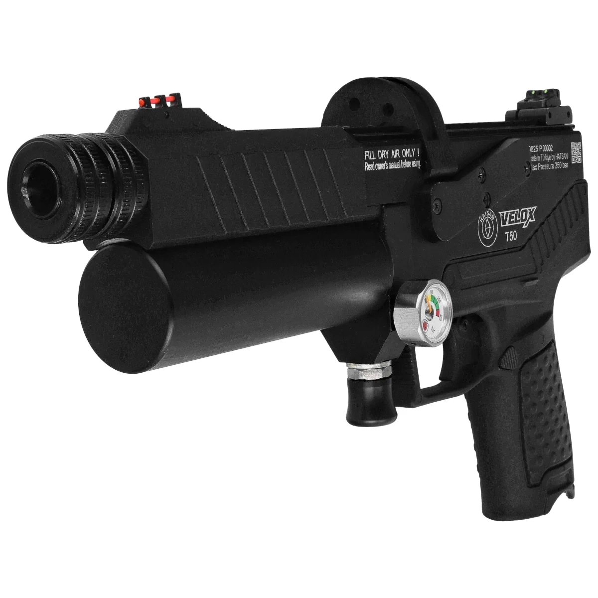 Пістолет PCP RAM Hatsan Velox T50 - Black