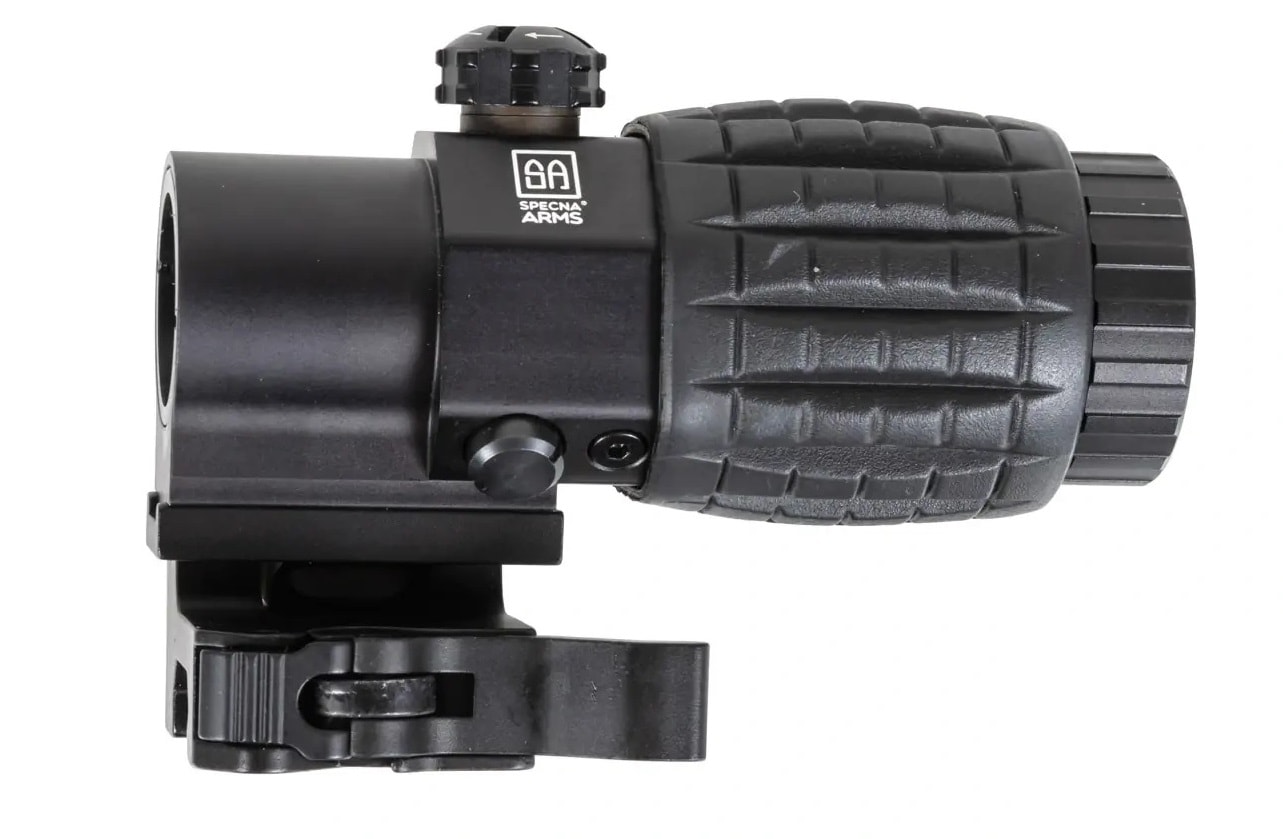 Приціл типу magnifier Specna Arms Core 3x22 V2 з кріпленням QD - Black