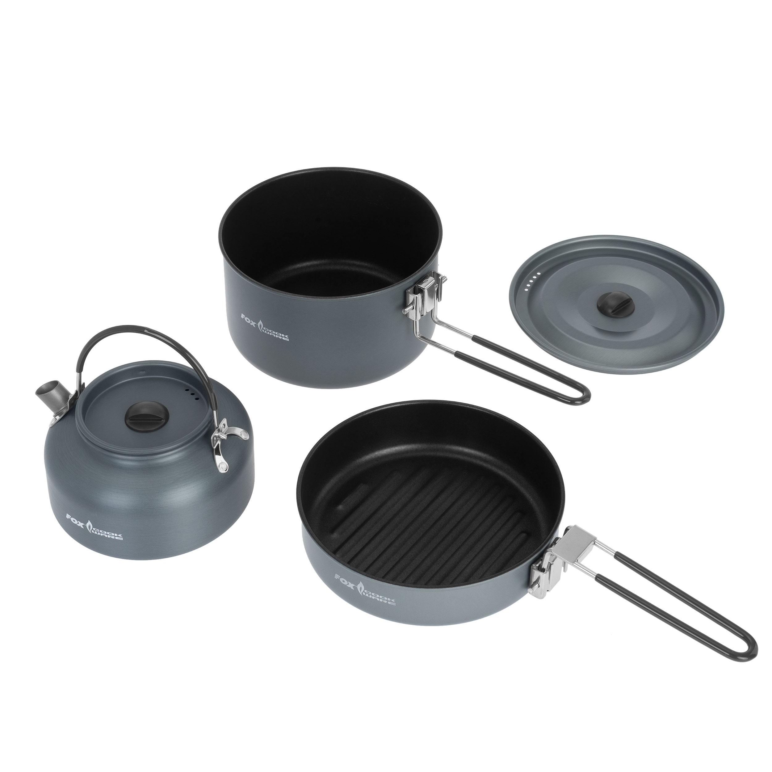 Zestaw naczyń turystycznych Fox Cookware 3 Piece Cook Set