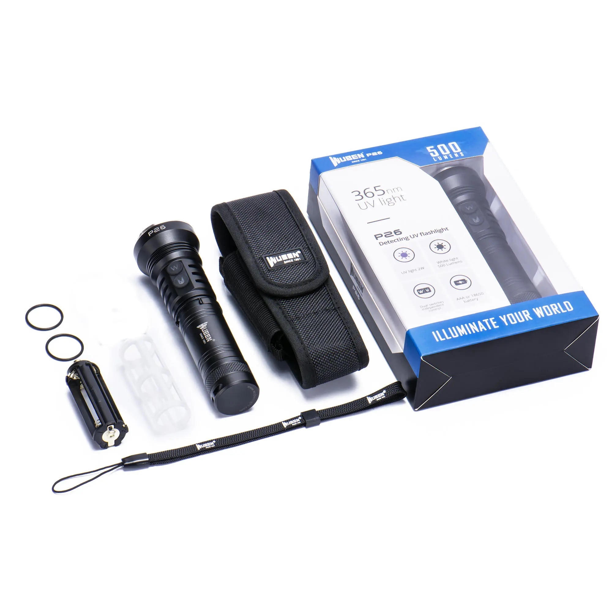 Ліхтарик Wuben P26 - 500 люменів