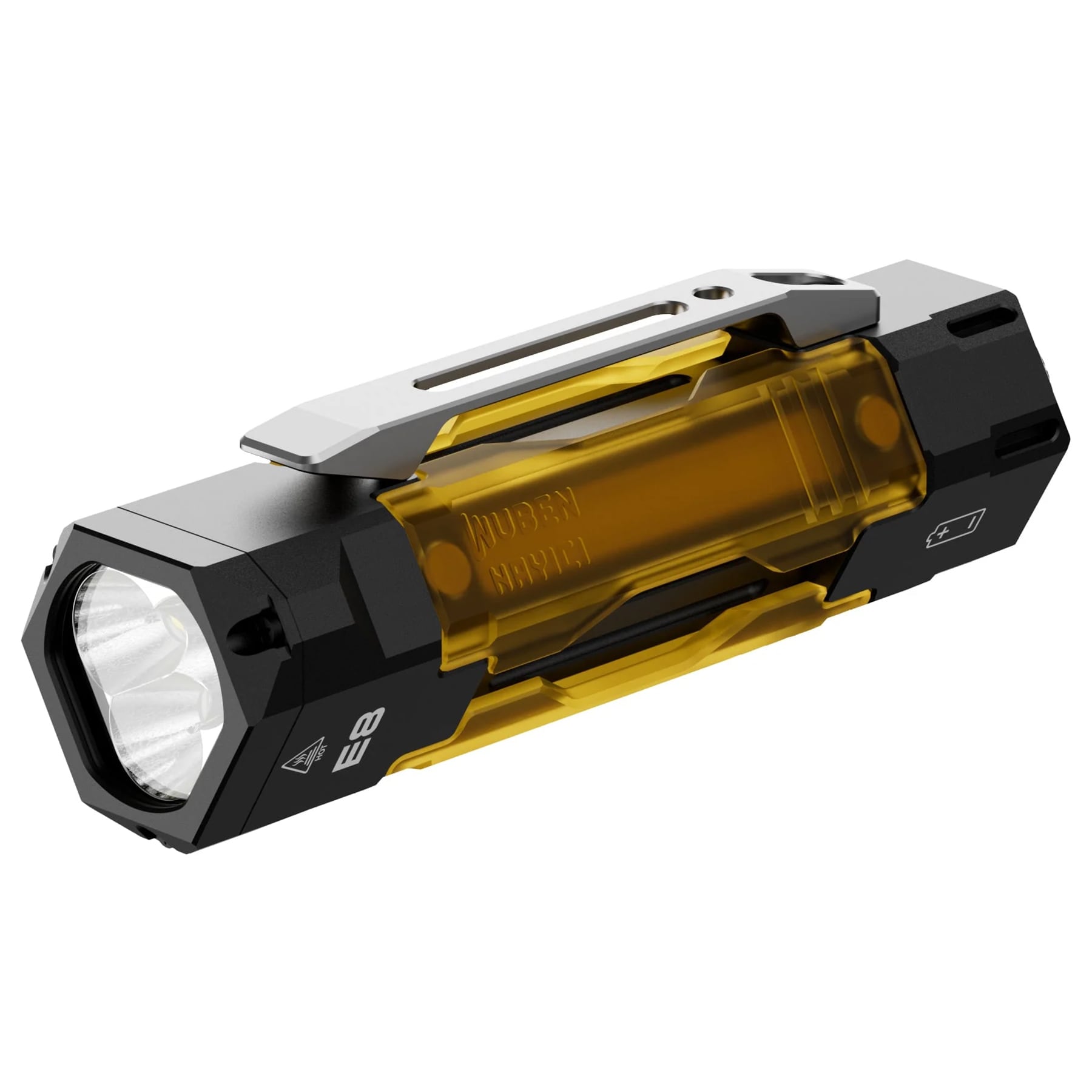 Latarka Wuben E8 Black - 1300 lumenów