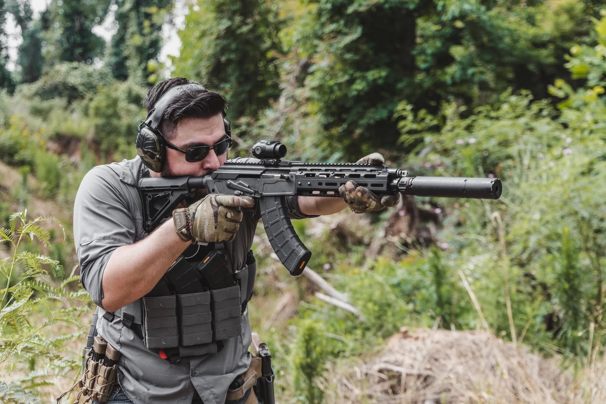 Celownik pryzmatyczny Primary Arms GLx 1X IR MicroPrism ACSS Cyclops Gen III Green