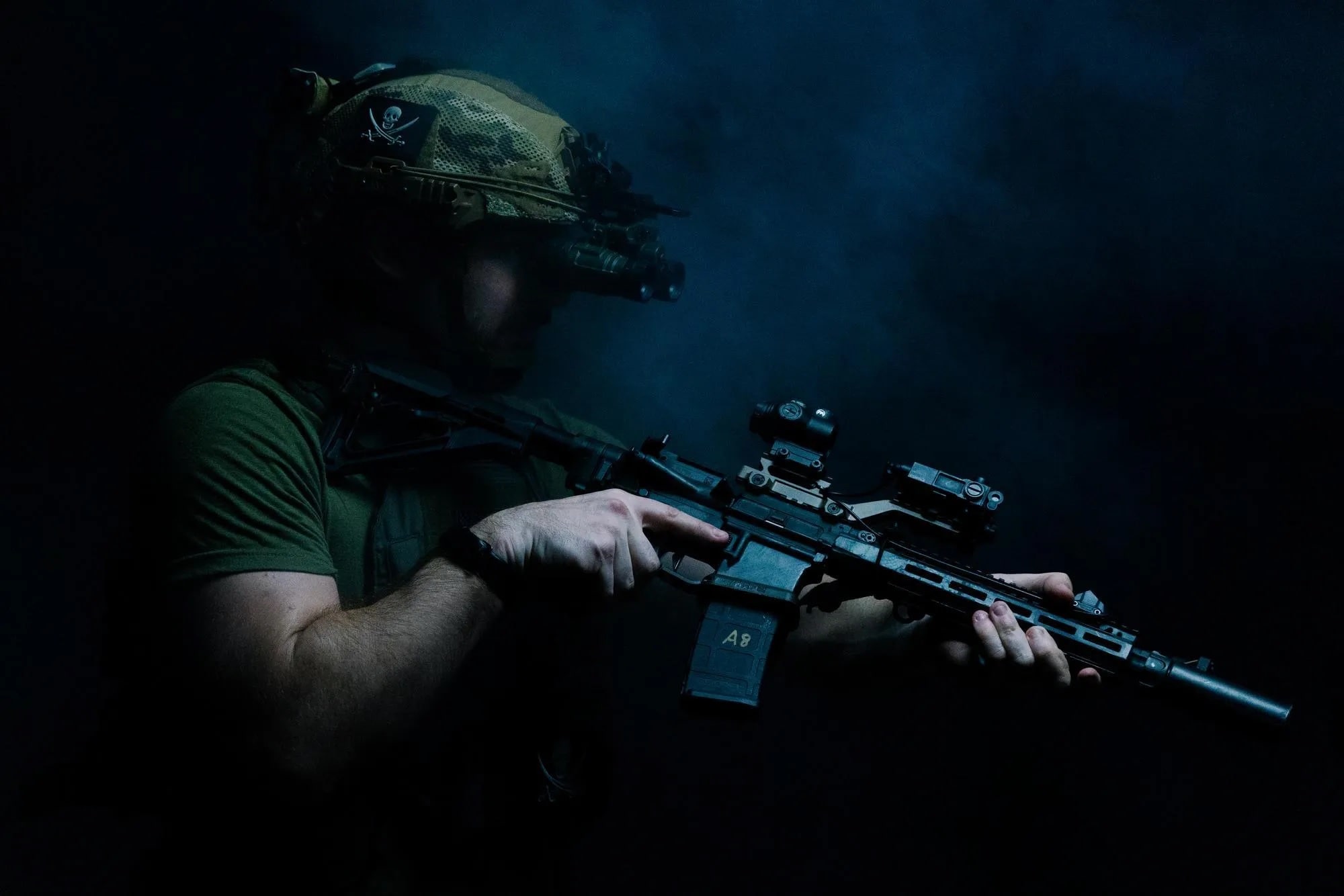 Celownik pryzmatyczny Primary Arms GLx 1X IR MicroPrism ACSS Cyclops Gen III Green