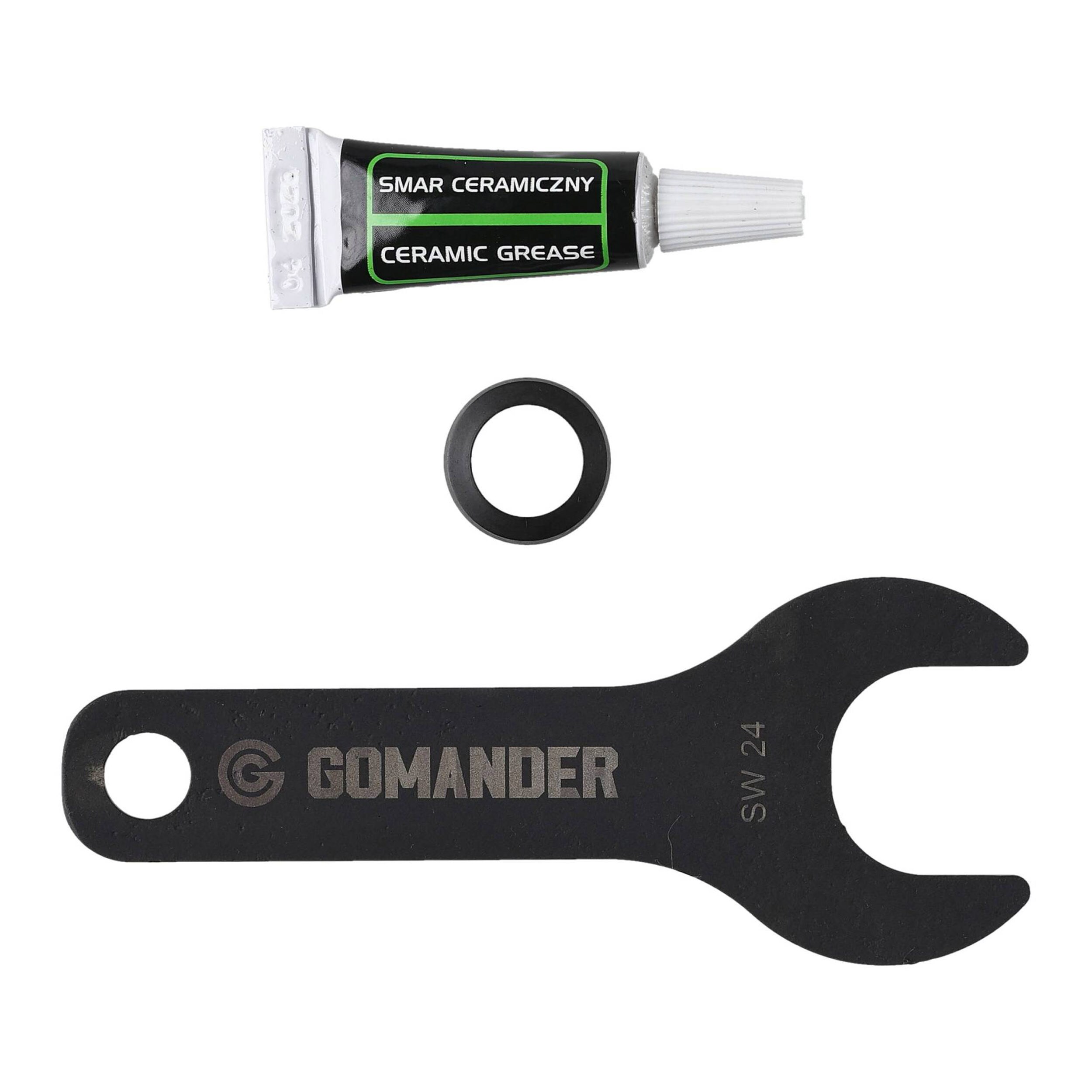 Tłumik płomienia Gomander Quadron S 9 mm 1/2-28 UNEF - Black