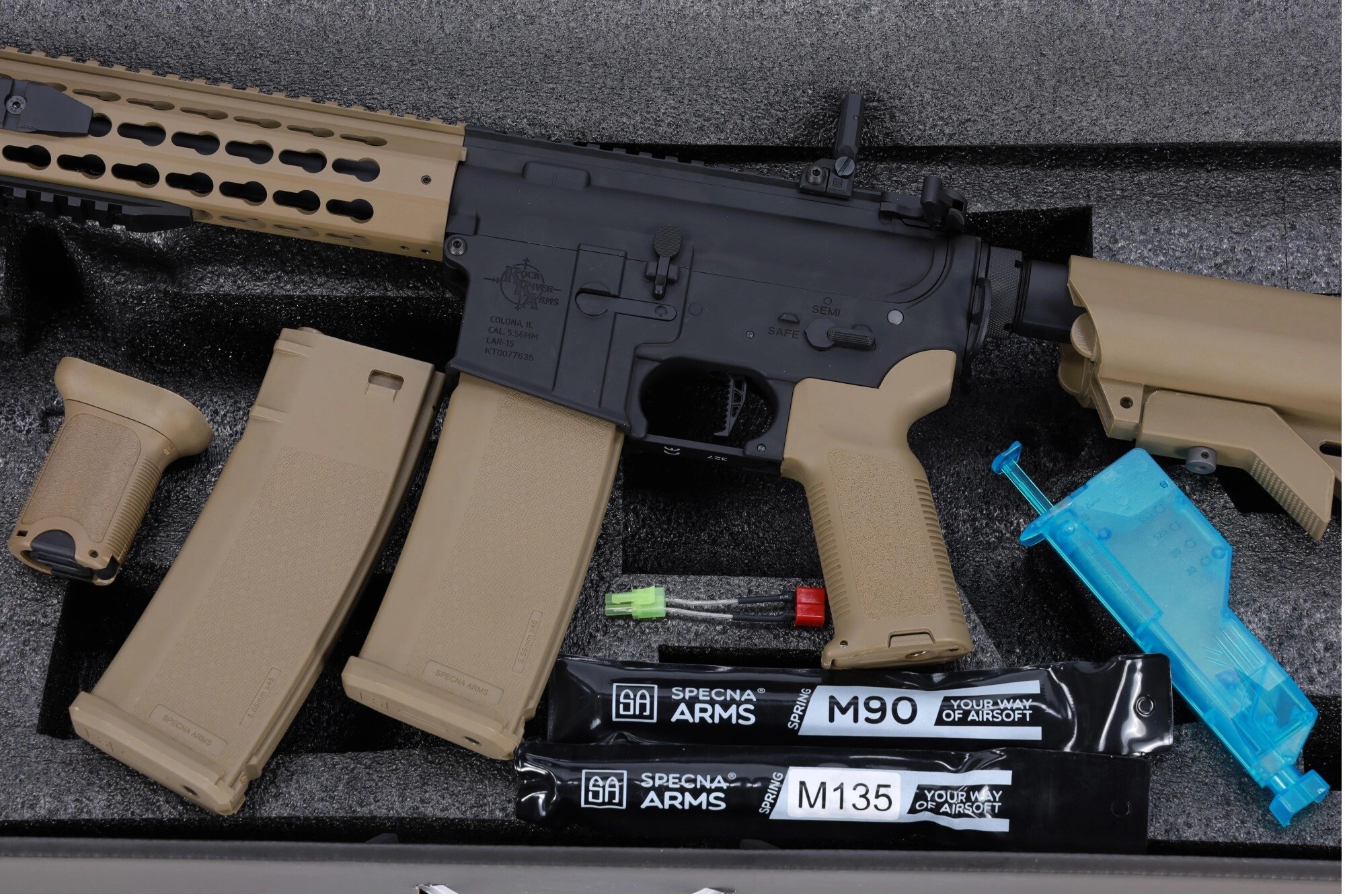 Karabinek szturmowy AEG Specna Arms RRA SA-P07 Prime Aster II ETU BLDC - Half-Tan