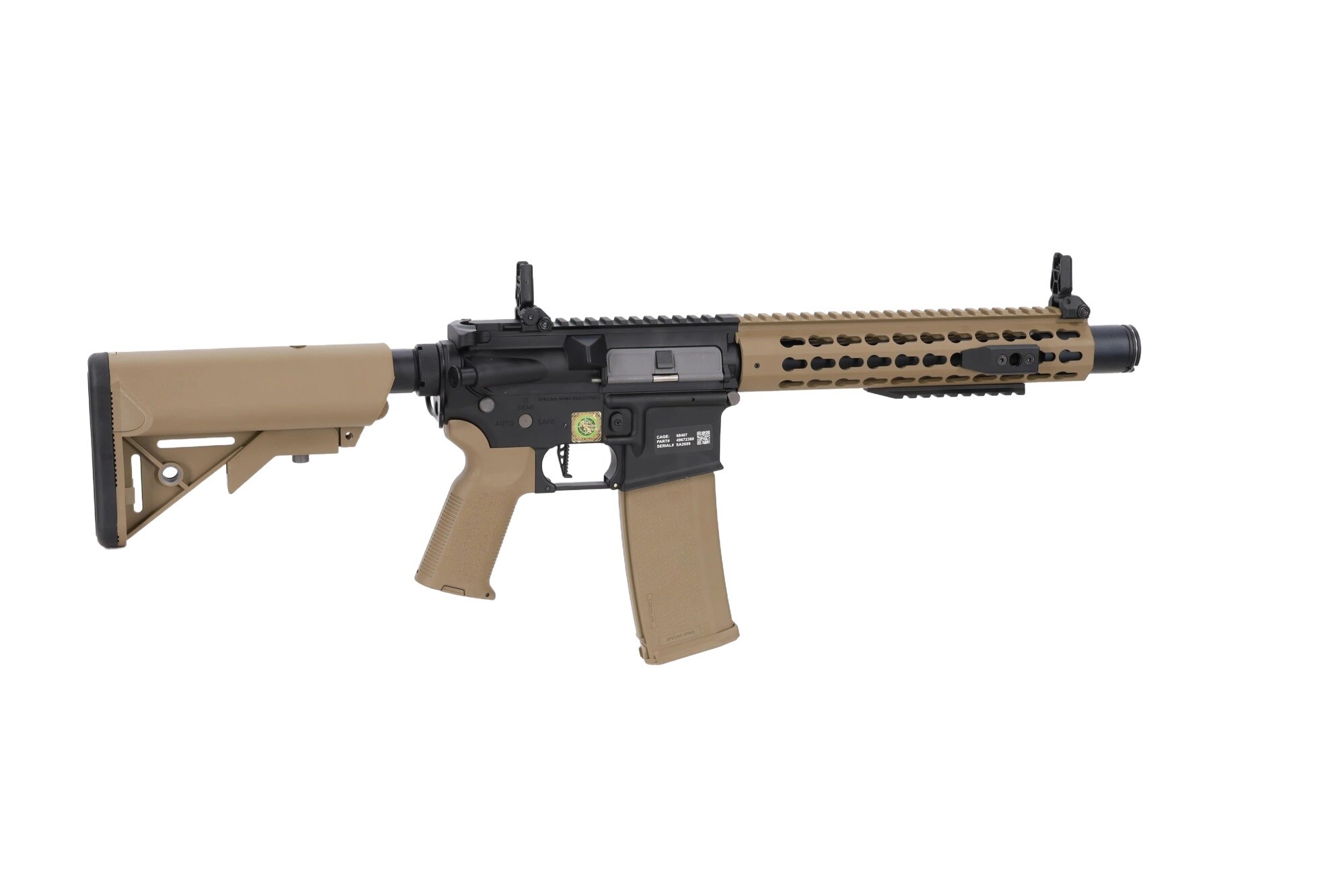 Karabinek szturmowy AEG Specna Arms RRA SA-P07 Prime Aster II ETU BLDC - Half-Tan