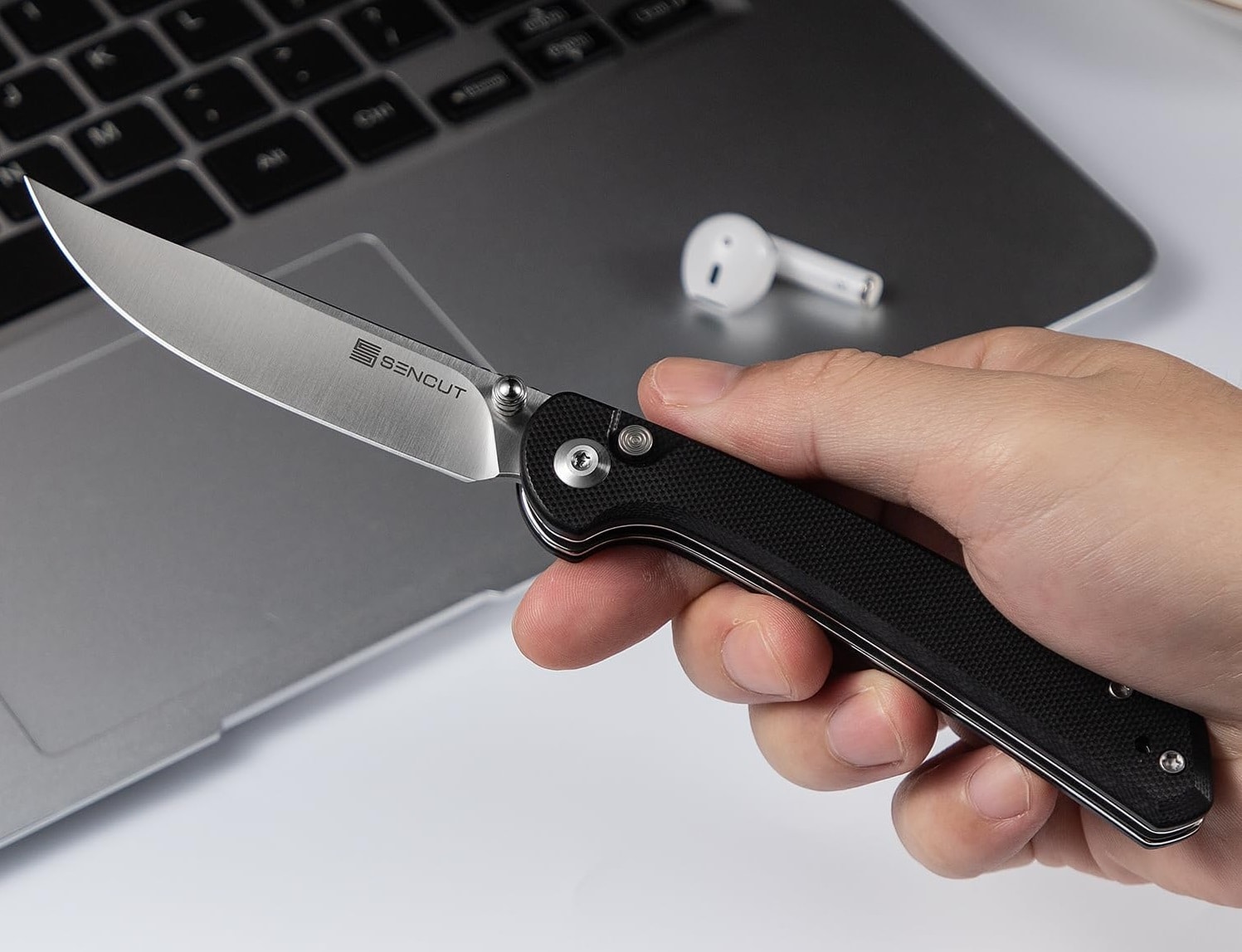 Складаний ніж Sencut Skelfin - Black