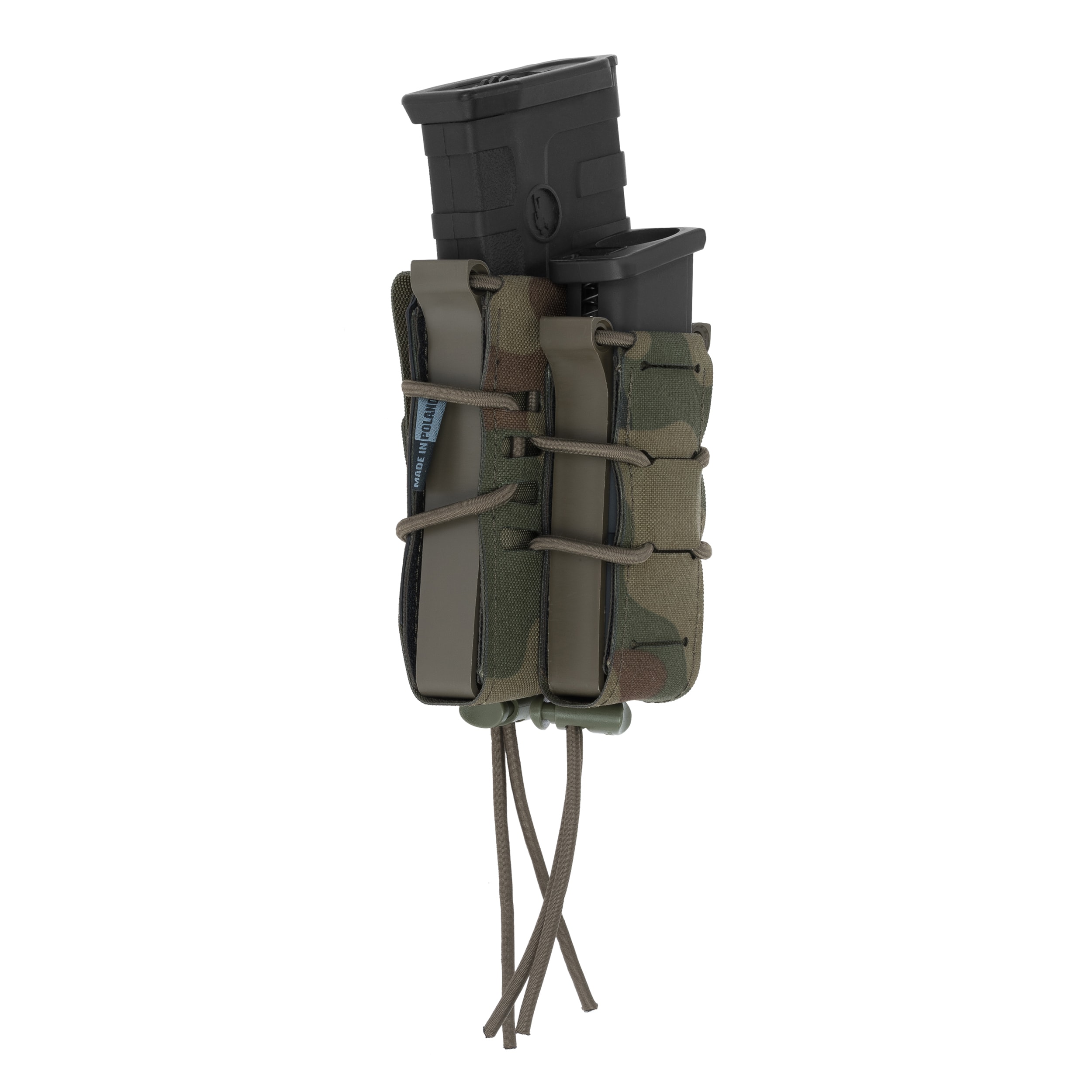 Ładownica Templar's Gear FMR+P Pouch na magazynki karabinowe i pistoletowe - wz.93 Pantera PL Woodland