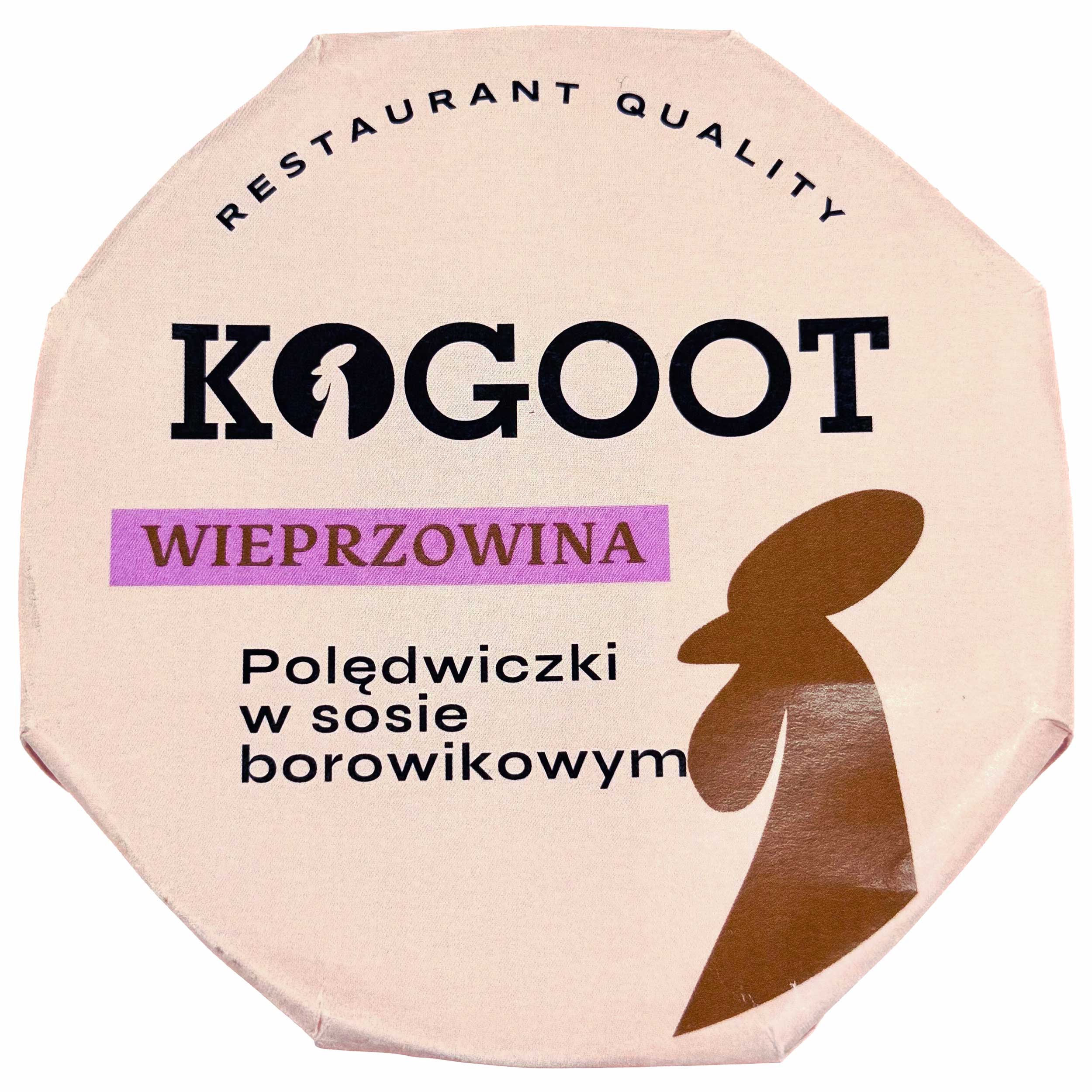 Żywność konserwowana Kogoot - Polędwiczki wieprzowe w sosie borowikowym 300 g - 2 szt.