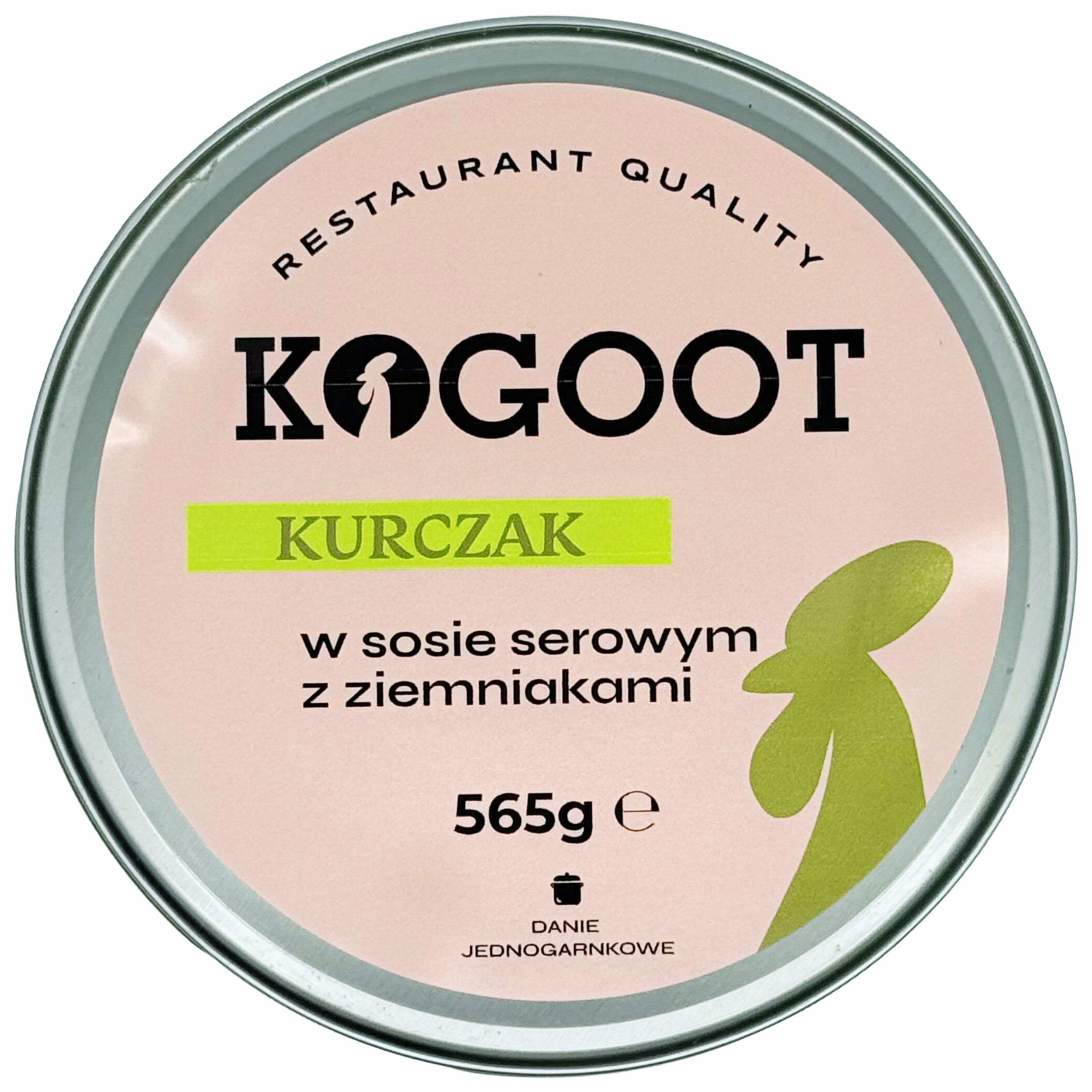 Żywność konserwowana Kogoot - Kurczak w sosie serowym z ziemniakami 565 g - 2 szt.