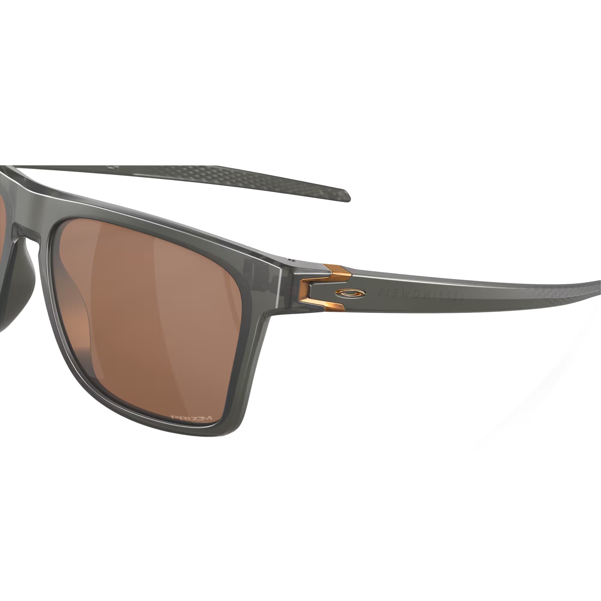Okulary przeciwsłoneczne Oakley Leffingwell - Matte Grey Smoke/Prizm Tungsten