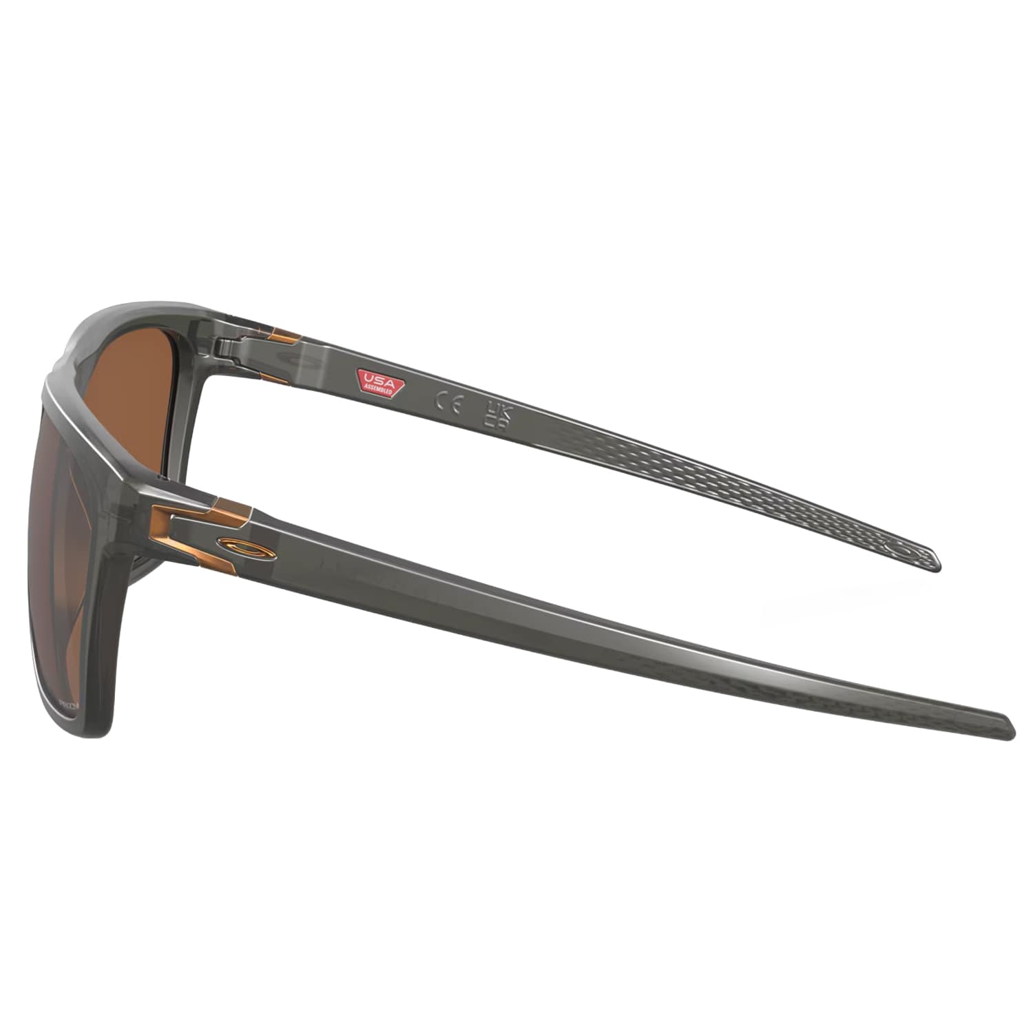 Okulary przeciwsłoneczne Oakley Leffingwell - Matte Grey Smoke/Prizm Tungsten