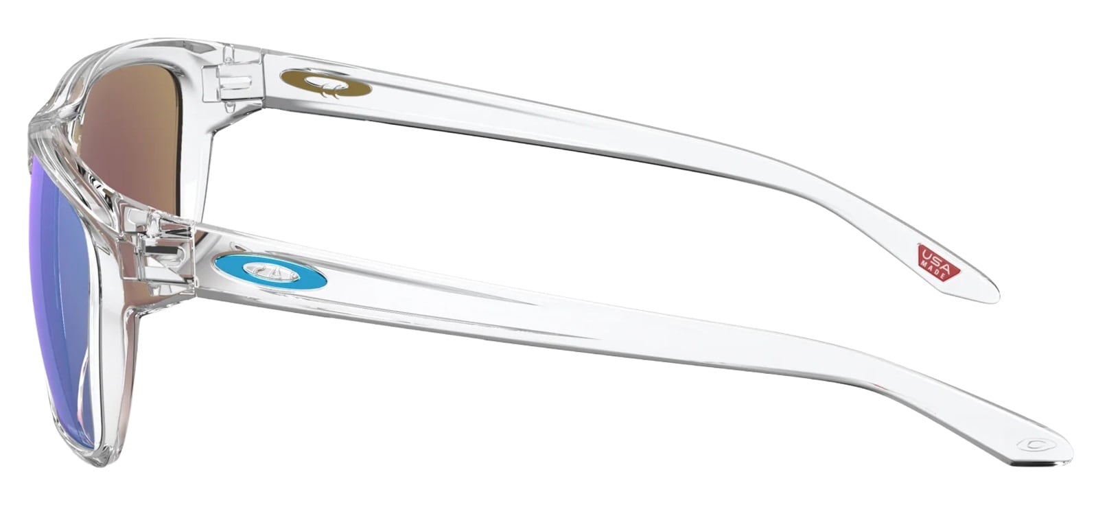 Okulary przeciwsłoneczne Oakley Sylas - Polished Clear/Prizm Sapphire