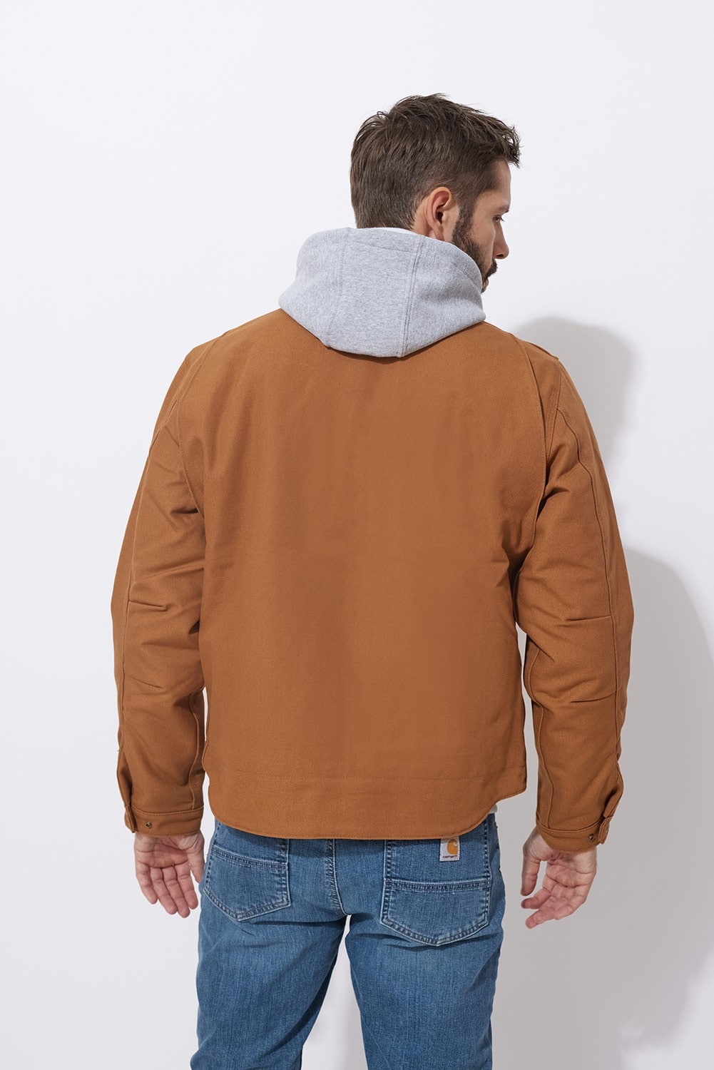 Kurtka Carhartt Iconic J01 Duck Detroit Jacket - Brown
