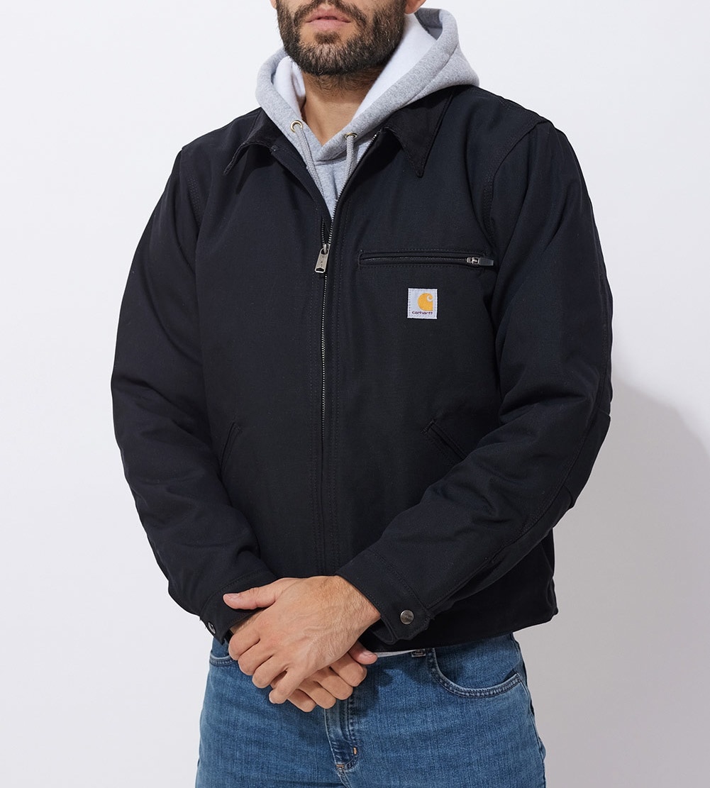 Куртка Carhartt Iconic J01 Duck Detroit Jacket - Black