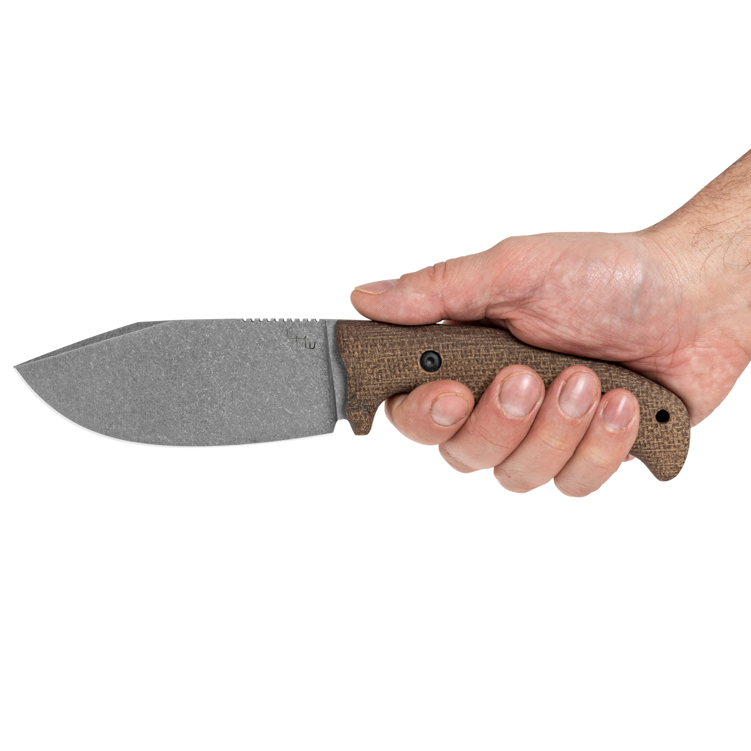 Nóż LKW Woodsman By DARKdog6 Set - Brown Micarta