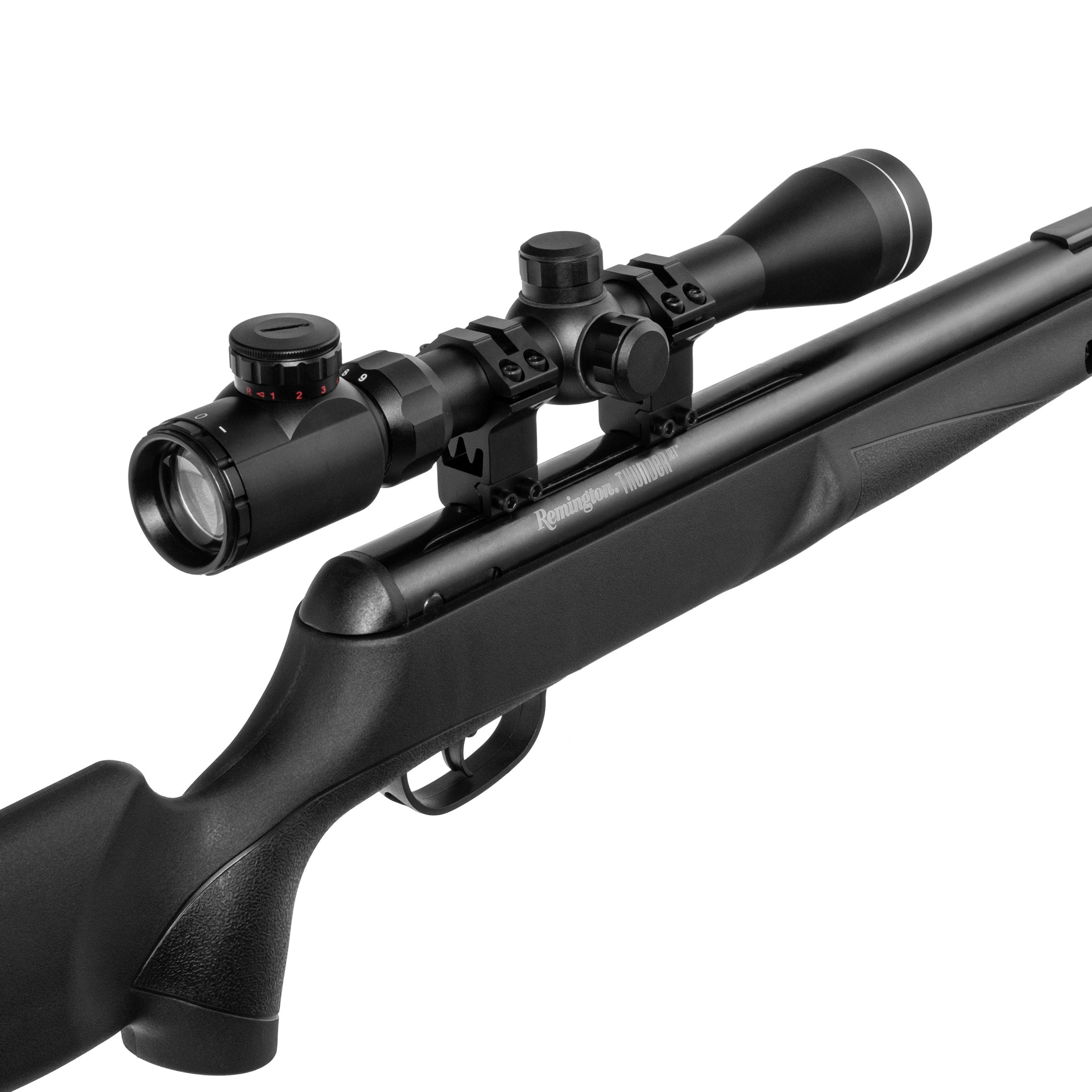 Пневматична гвинтівка Remington Thunderjet 4,5 мм з прицілом 3-9x40 - Black