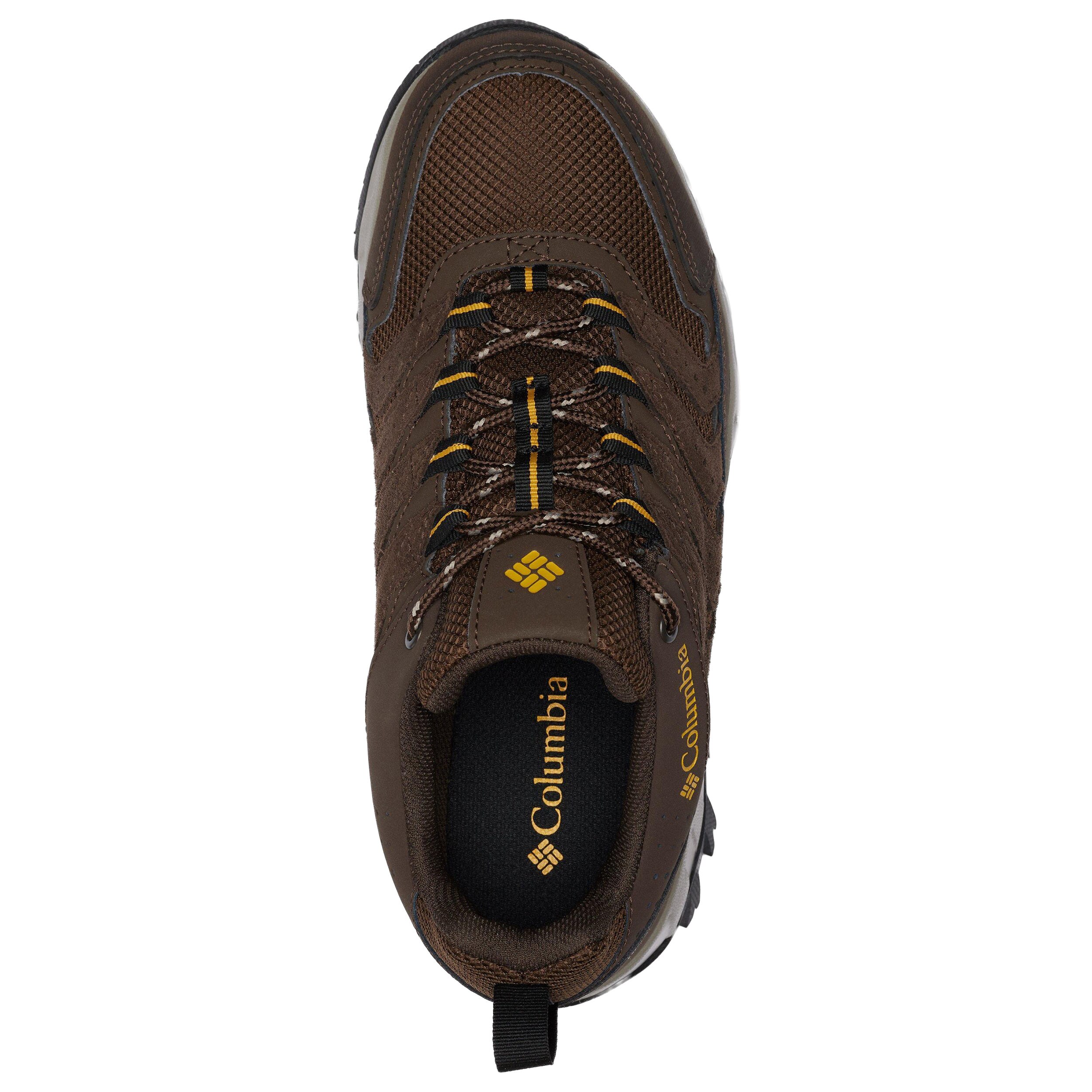 Кросівки Columbia Strata Trail Waterproof - Cordovan/Golden Yellow