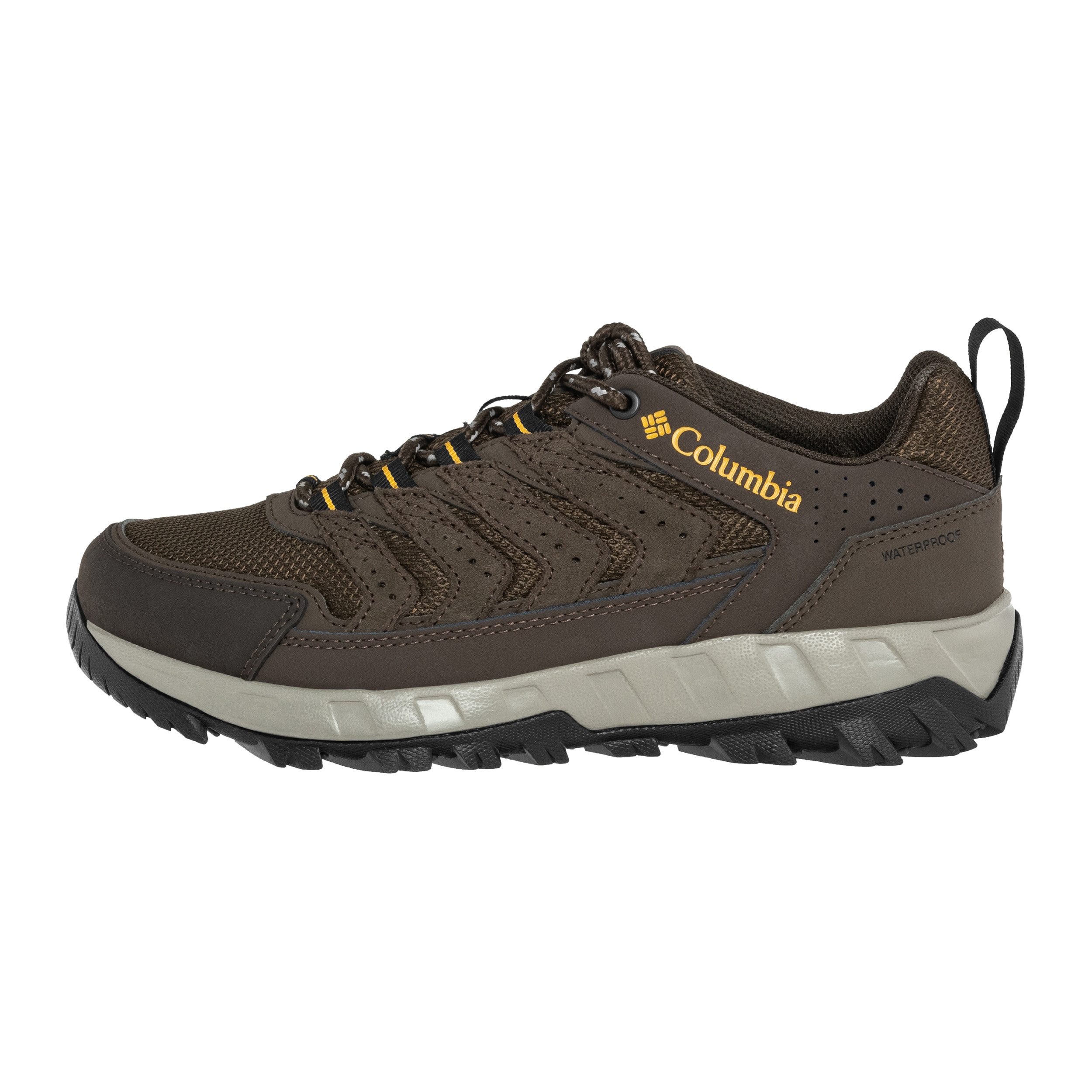 Buty Columbia Strata Trail Waterproof - Cordovan/Golden Yellow