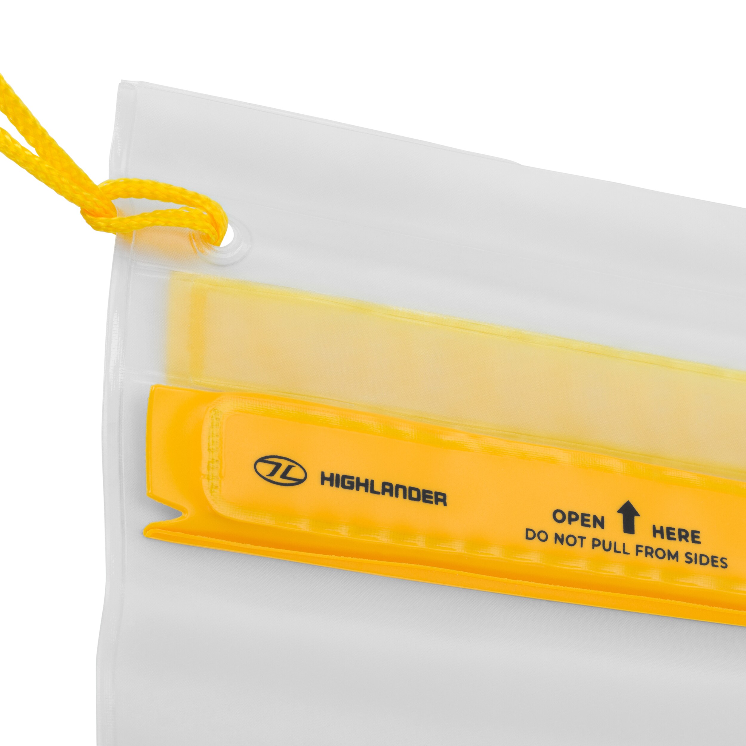 Pokrowiec wodoodporny Highlander Outdoor PVC Pouch Medium Yellow - 3 szt.