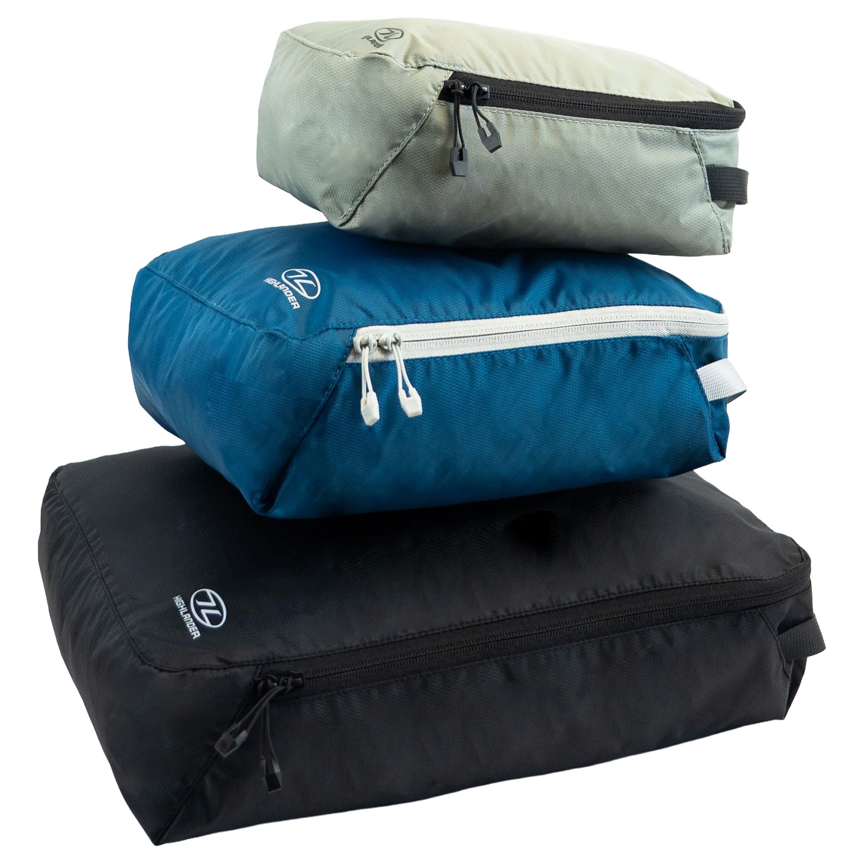 Organizer Highlander Outdoor Compakta Ultralight Packing Cube Set - 3 szt.