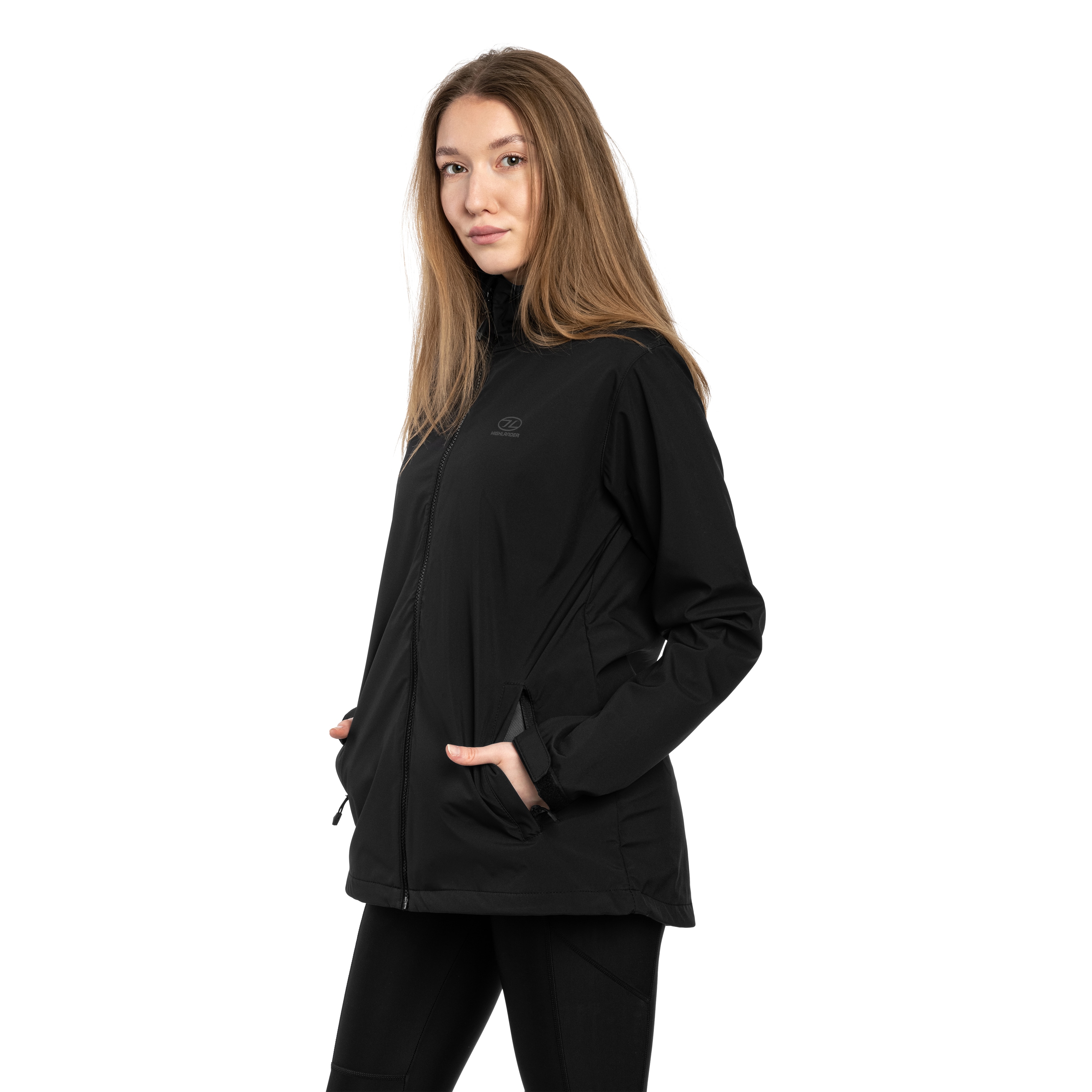 Kurtka damska Highlander Outdoor Shield V2 Softshell - Black